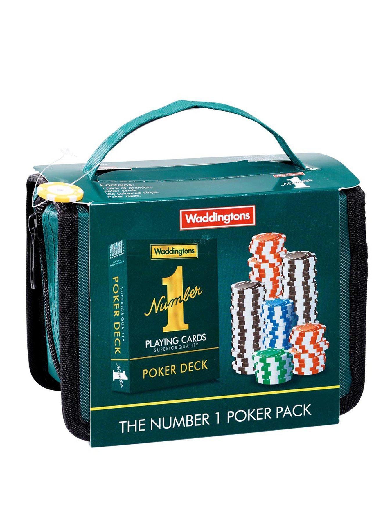 Poker Set Travel Pack with 160 Poker Chips