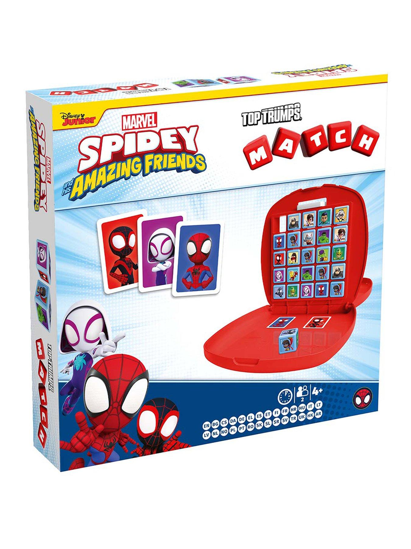 Spidey Amazing Friends Top Trumps Match Travel-Friendly Board Game