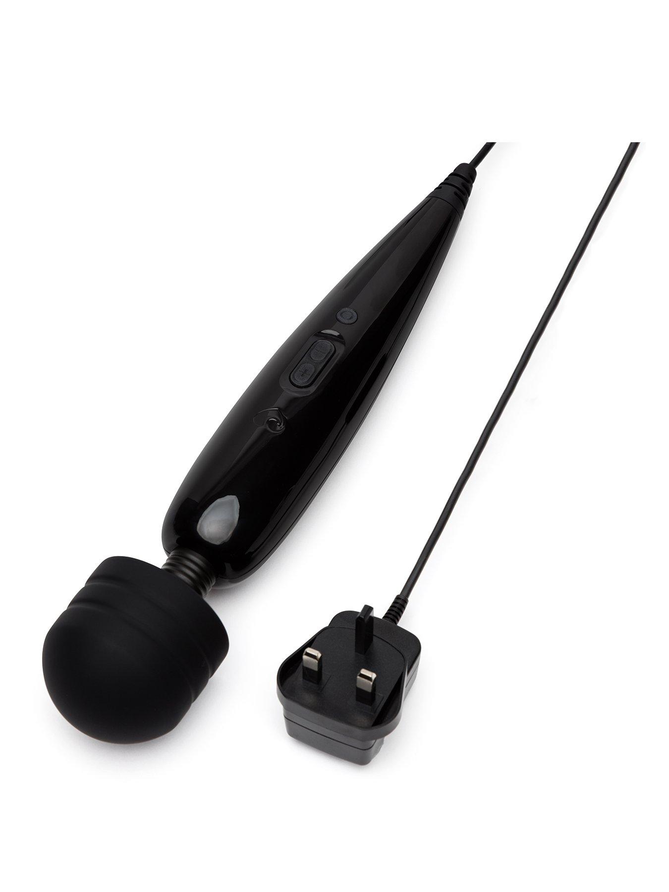 undefined Classic Wand 2.0 Extra Powerful Multispeed Massage Vibrator Black