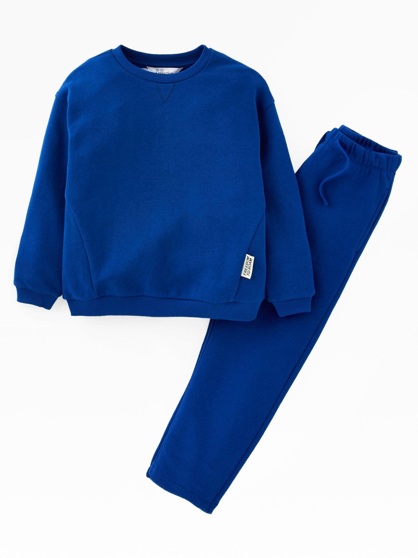 The Very Collection Boys Oversized Sweatshirt and Straight Leg Joggers Set - Multi