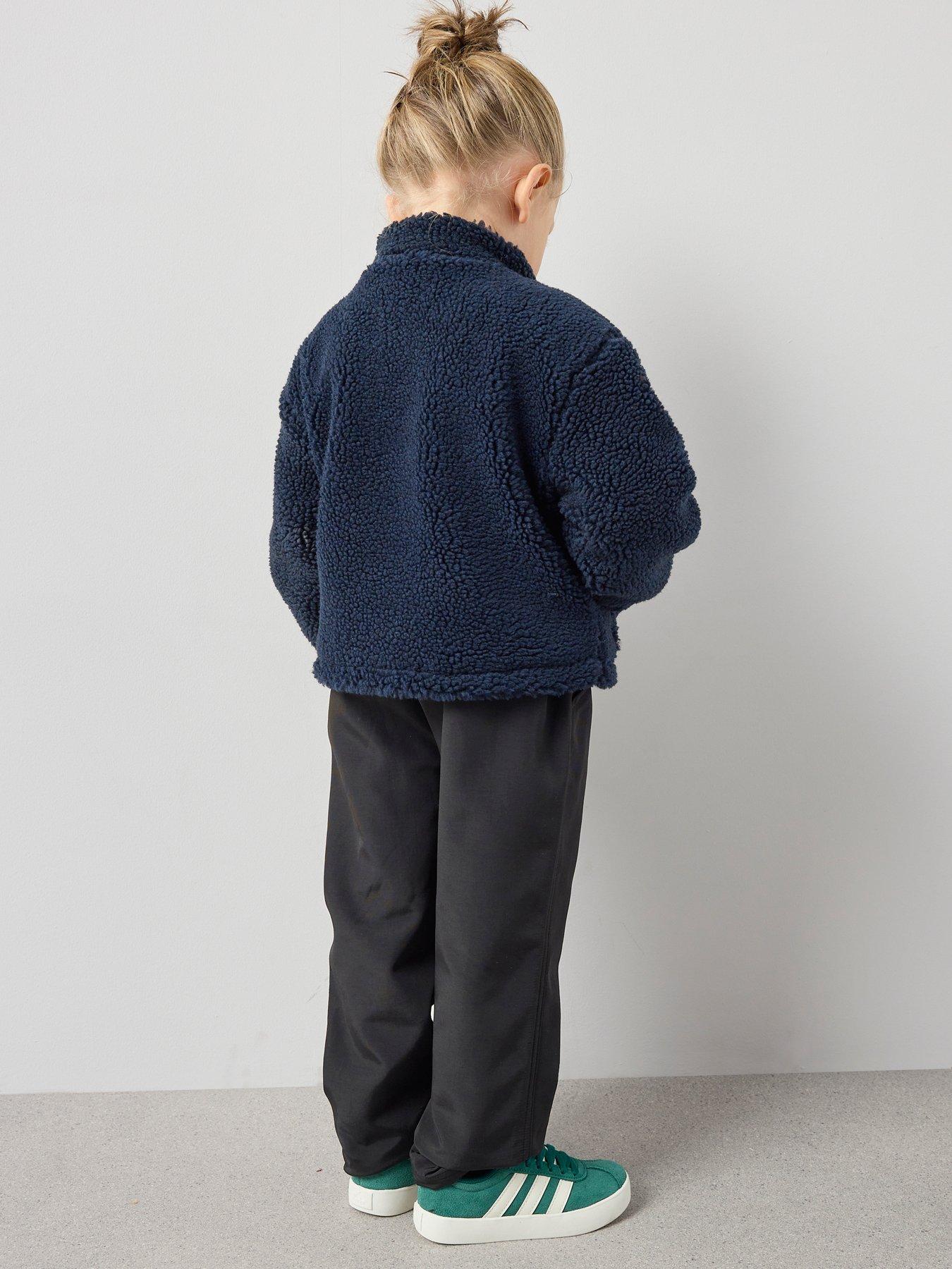 Image 2 of 6 of The Very Collection Boys Fleece Funnel Neck Zip Through And Chino Trousers - Multi