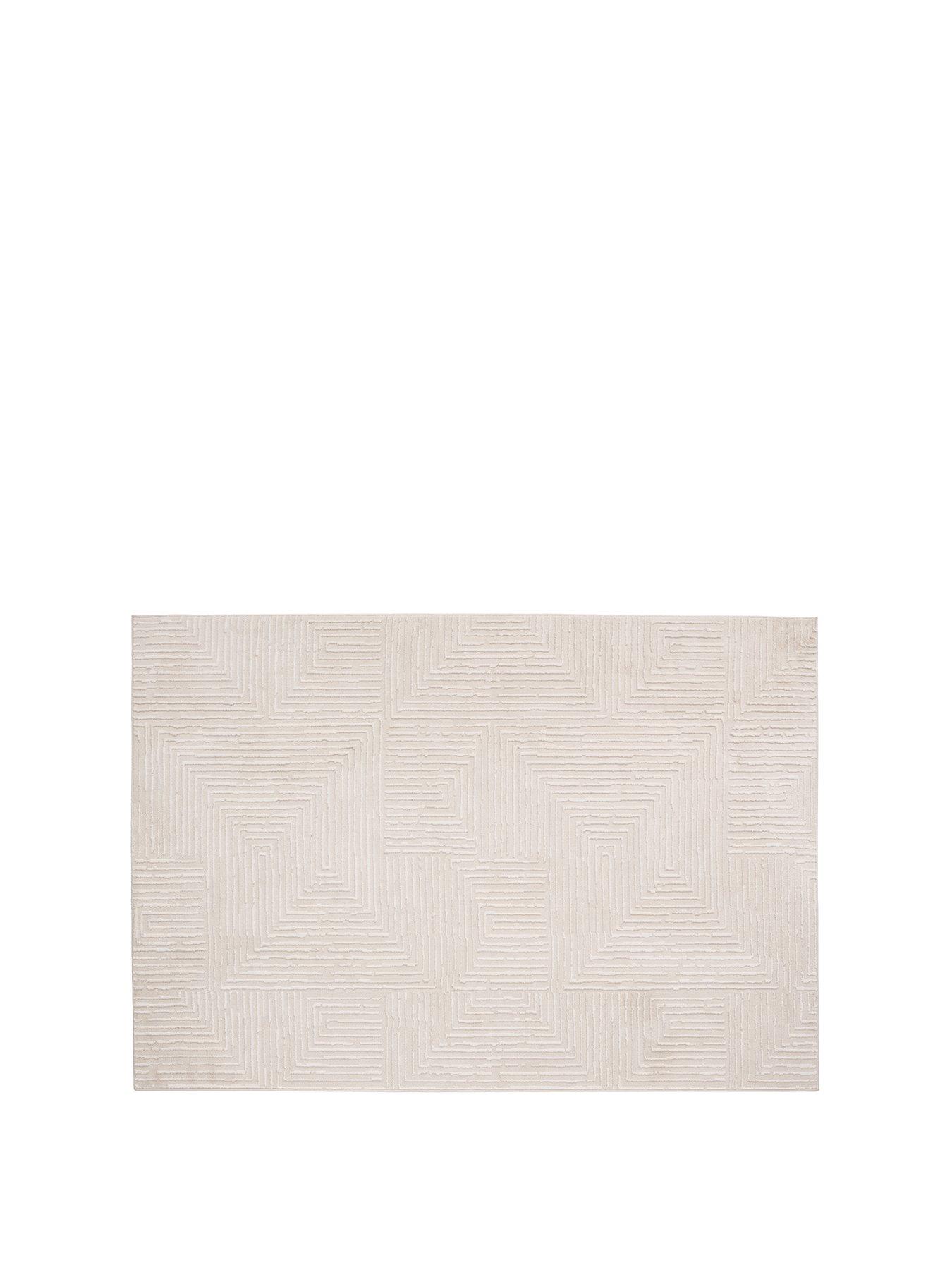 Image 2 of 4 of The Very Collection White Sands Zen Rug