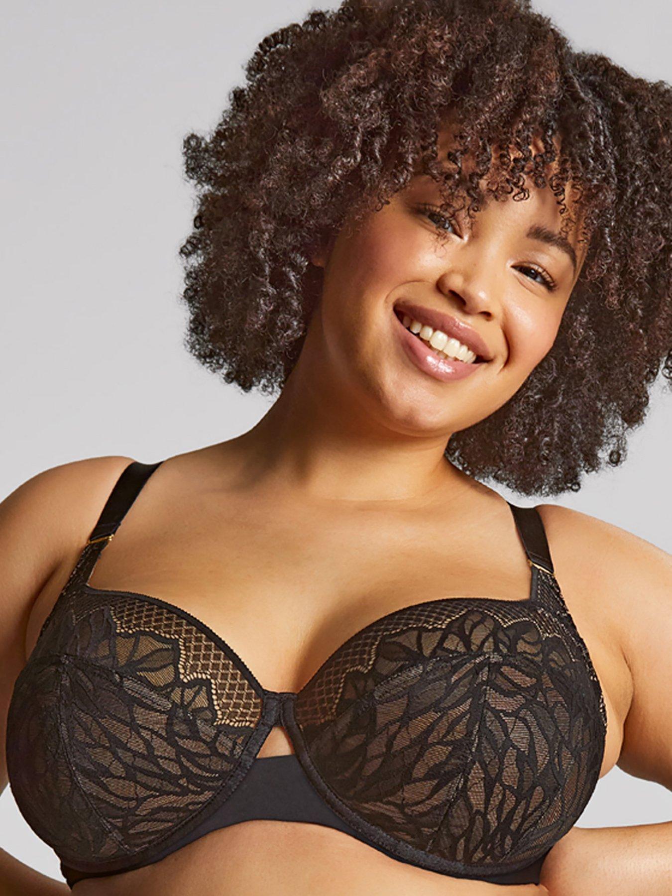 undefined Sculptresse Sophia Wired Black Full Cup Bra - Black