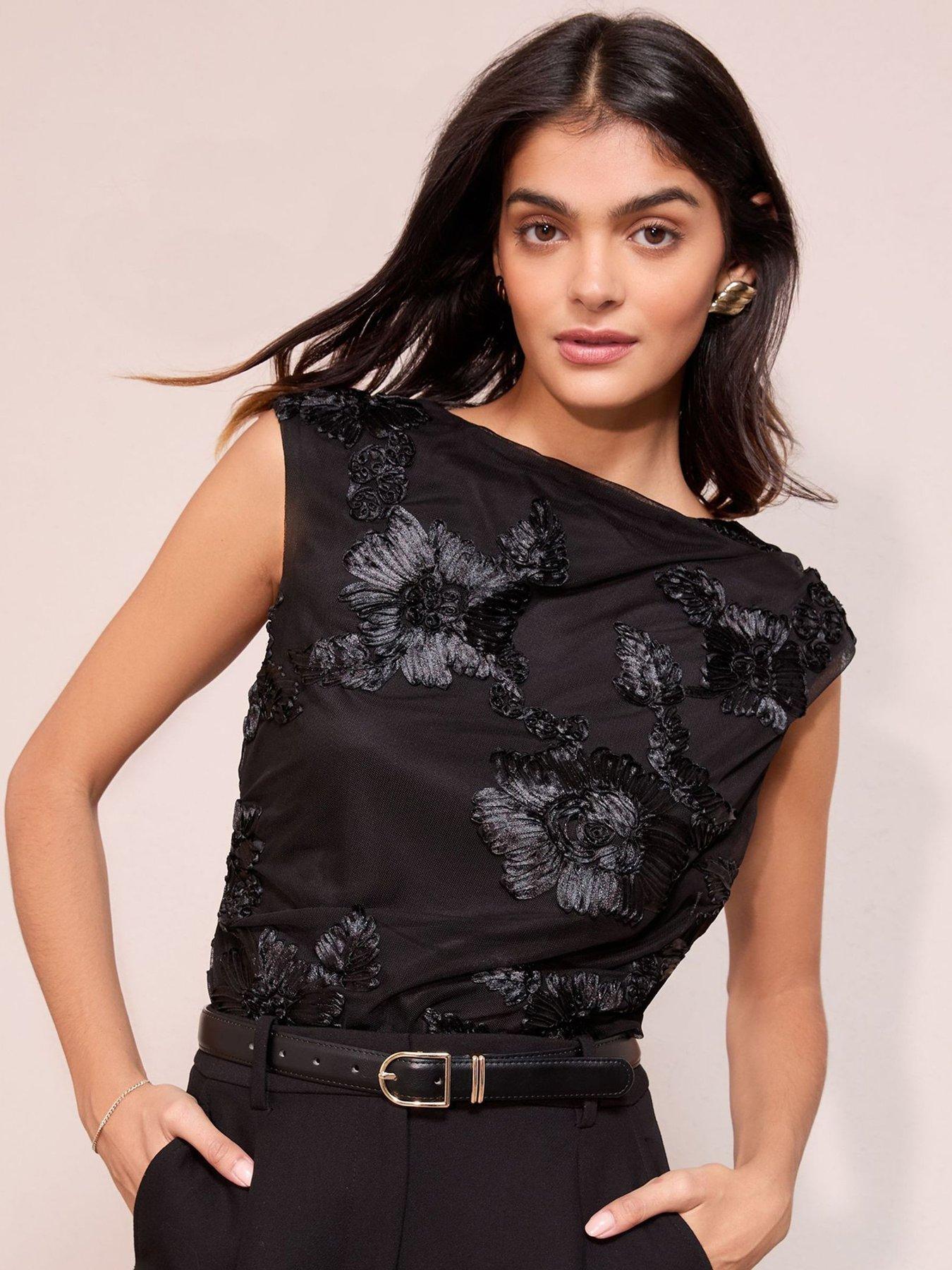 Friends Like These Cornelli Top - Black