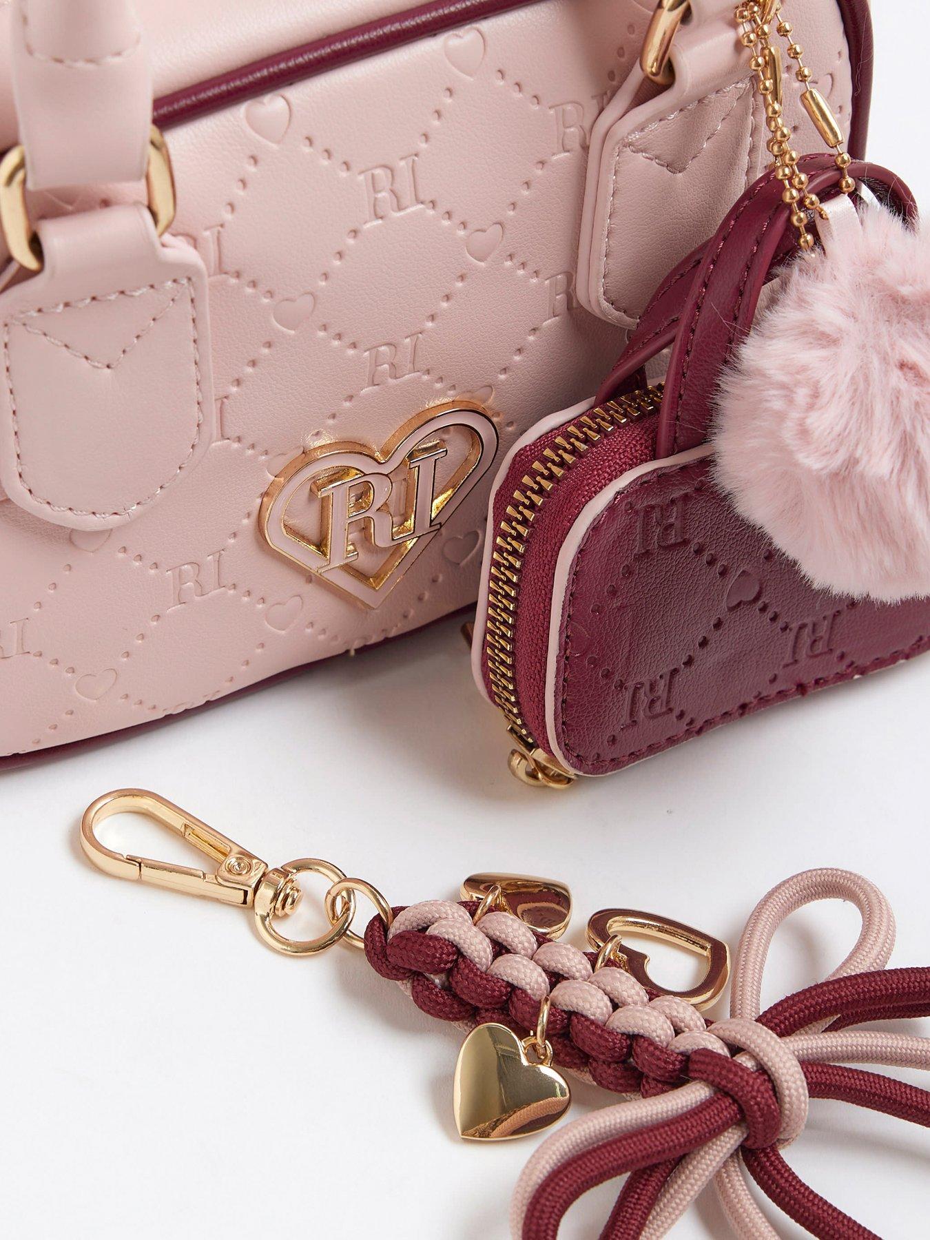 River Island Pink Quilted Handbag River Island Womens Pink Soft