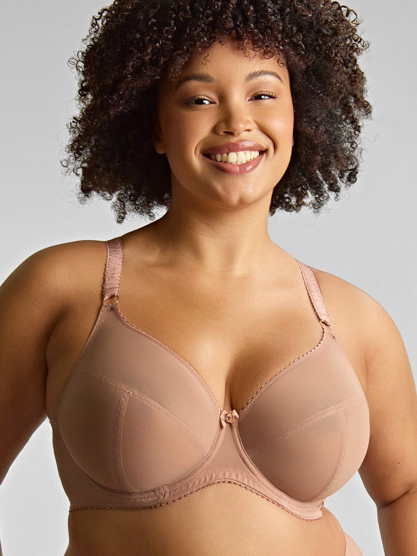Image 1 of 5 of Sculptresse Liberty Wired Mocha Plunge Bra - Mocha