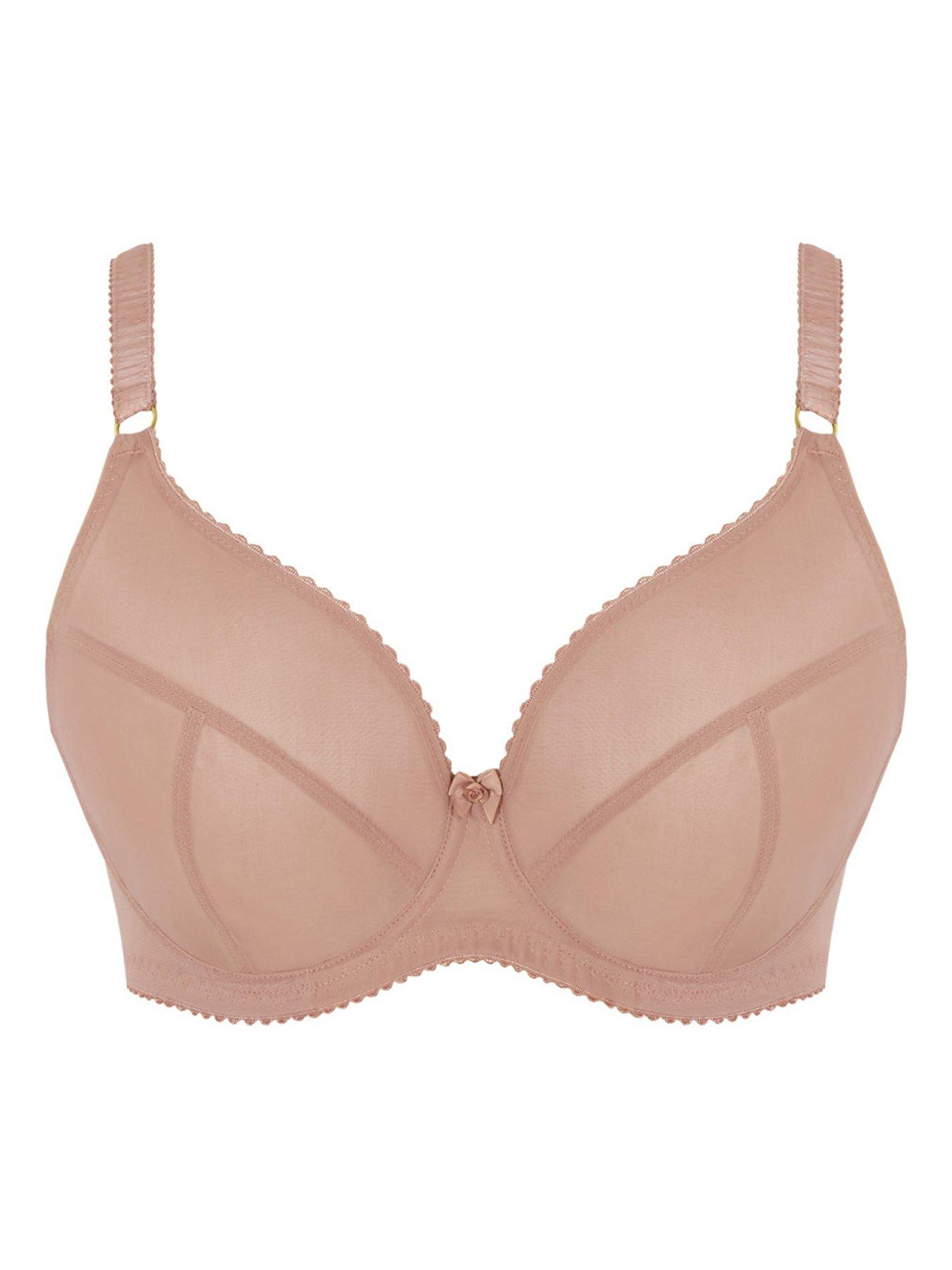 Image 4 of 5 of Sculptresse Liberty Wired Mocha Plunge Bra - Mocha