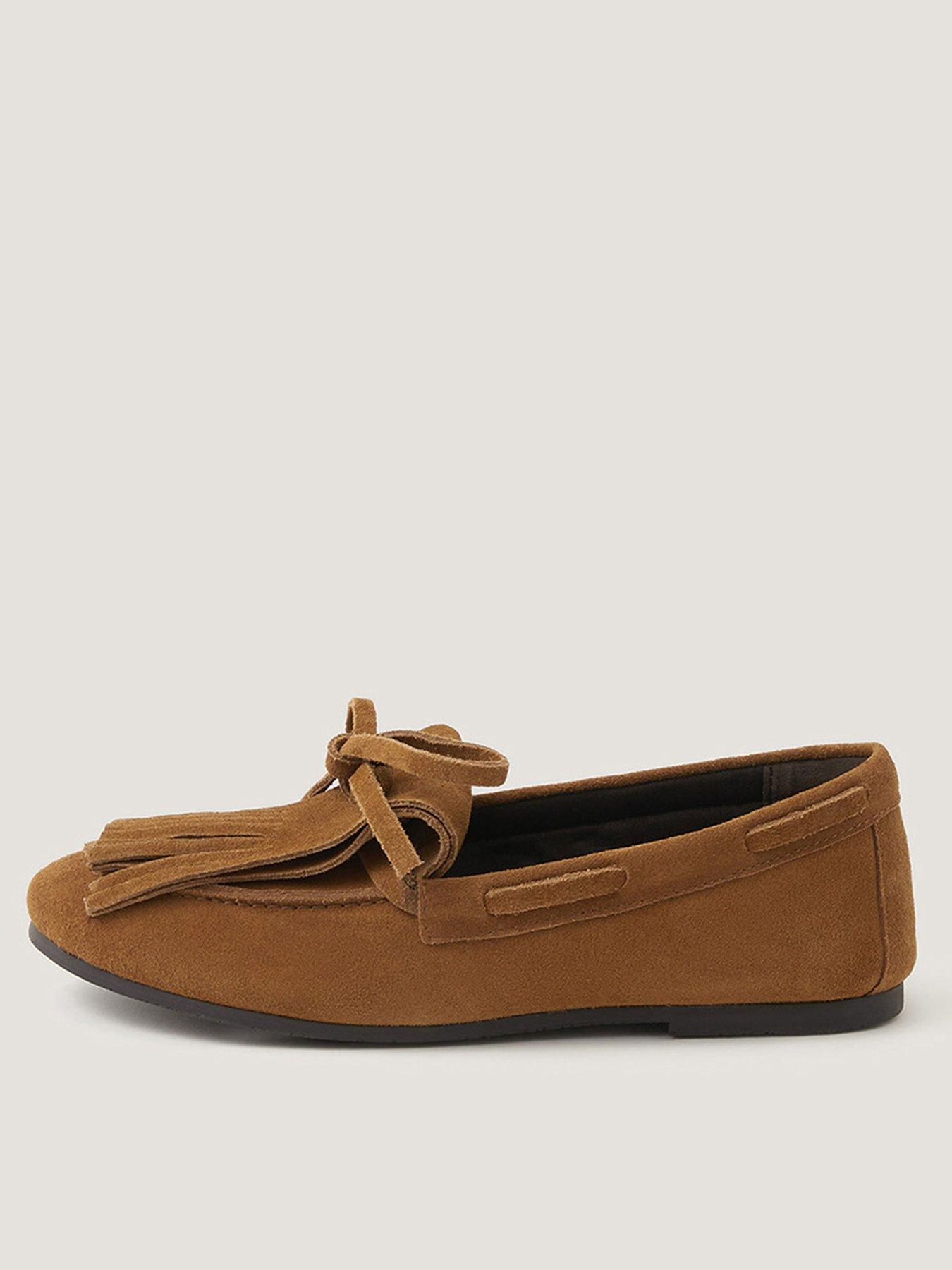 undefined Sara Suede Mocassin - Tan