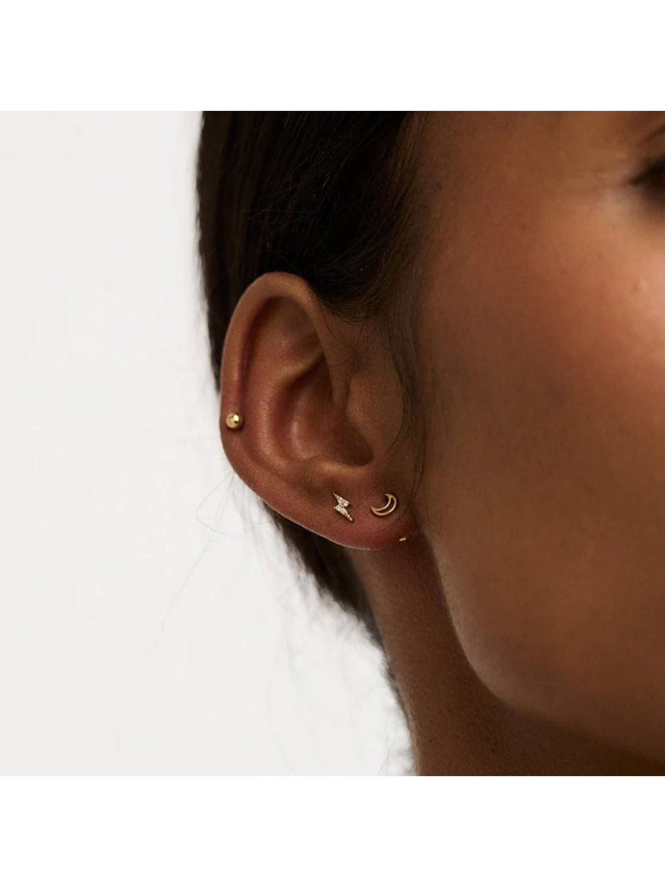 Image 3 of 3 of Orelia Celestial Stud 6 Pack Ear Party