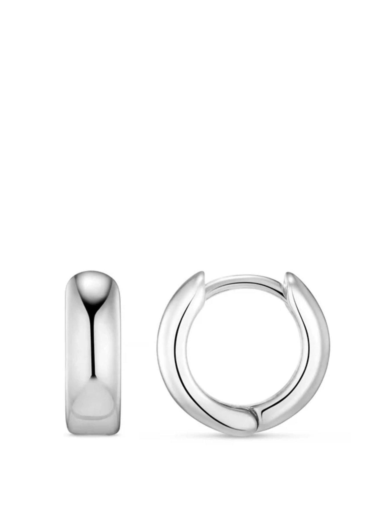 undefined Mini Domed Huggie Hoops