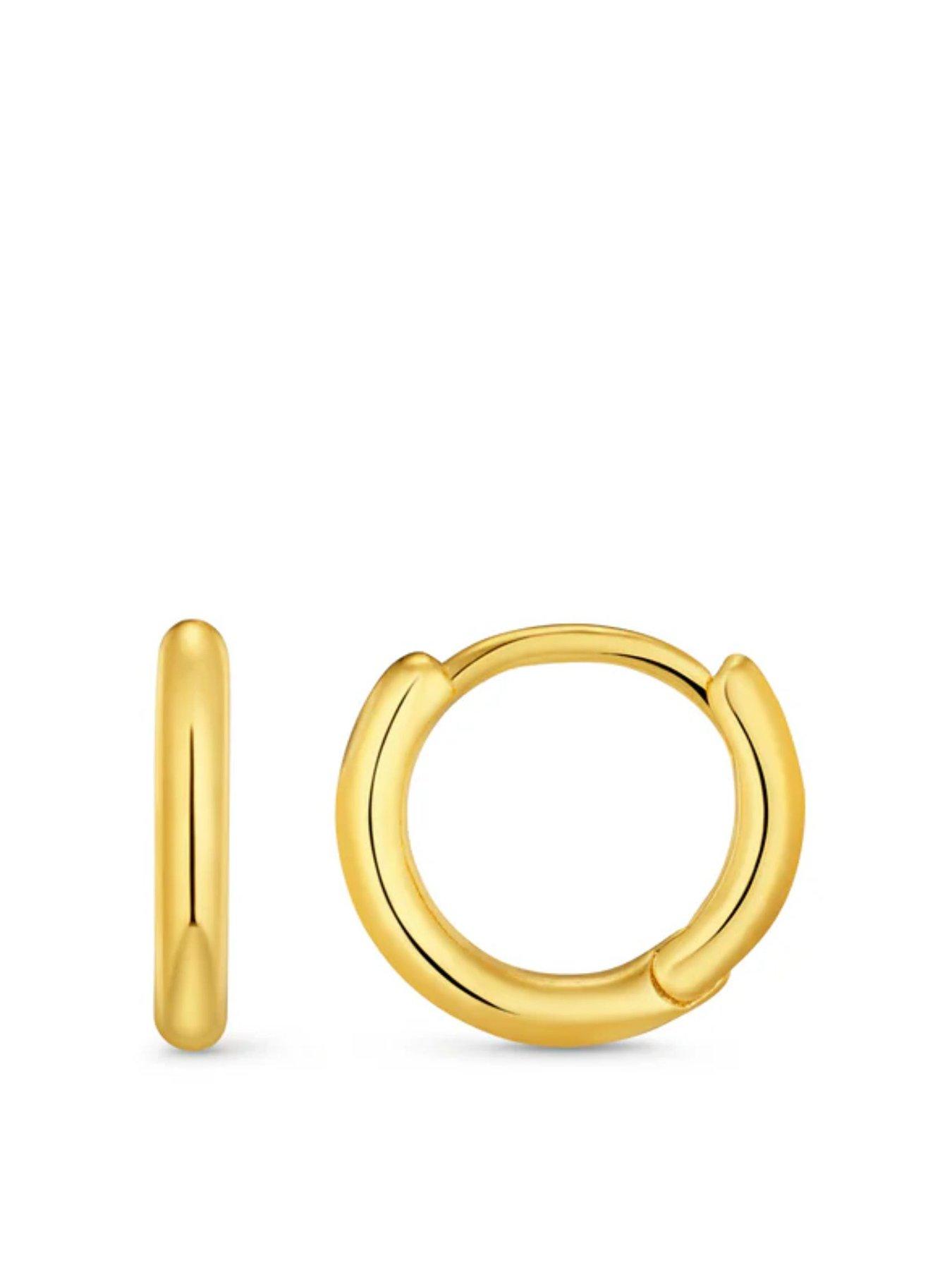 Orelia Mini Micro Hoop Earrings