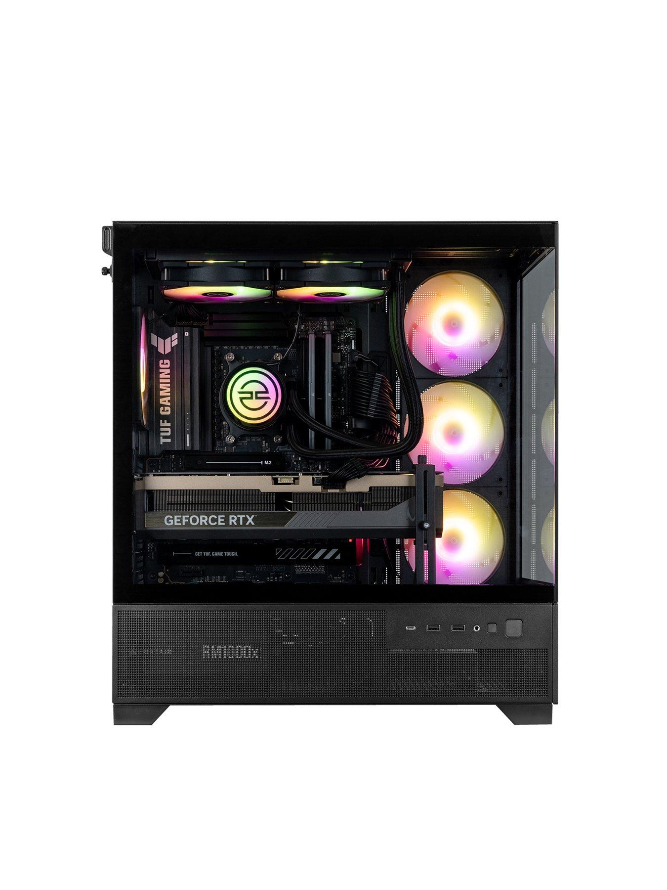 Image 3 of 8 of PCSpecialist Fusion 80 Gaming Desktop -&nbsp;GeForce RTX 5090,&nbsp;AMD Ryzen 9,&nbsp;64GB RAM,&nbsp;4TB SSD -&nbsp;Black