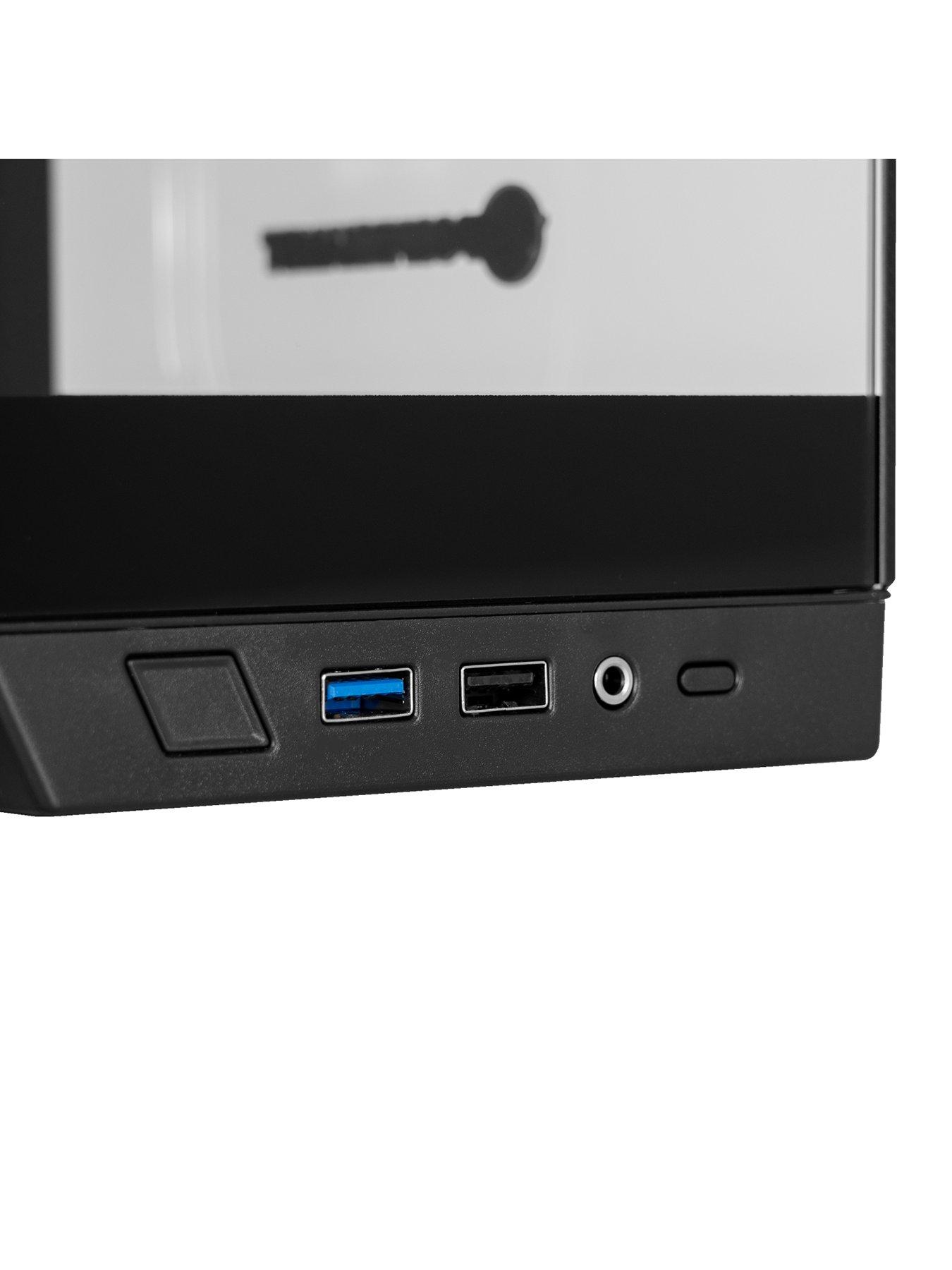 Image 5 of 8 of PCSpecialist Cypher 20 Gaming Desktop -&nbsp;GeForce RTX 5060 Ti,&nbsp;Intel Core i5,&nbsp;16GB RAM, 1TB SSD -&nbsp;Black