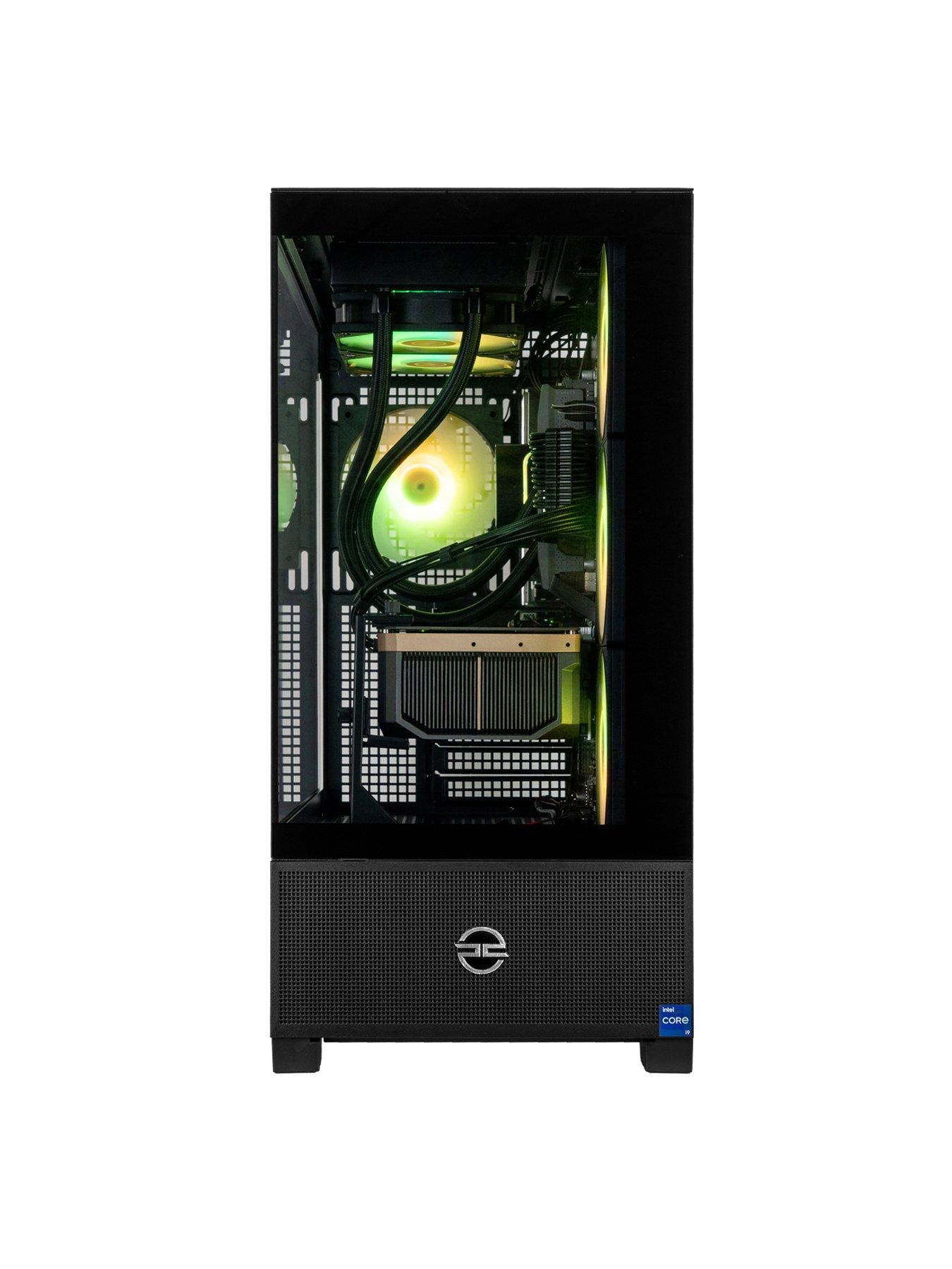 Image 4 of 7 of PCSpecialist Cypher 55 Gaming Desktop -&nbsp;GeForce RTX 5090,&nbsp;Intel Core i9,&nbsp;64GB RAM,&nbsp;4TB SSD -&nbsp;Black