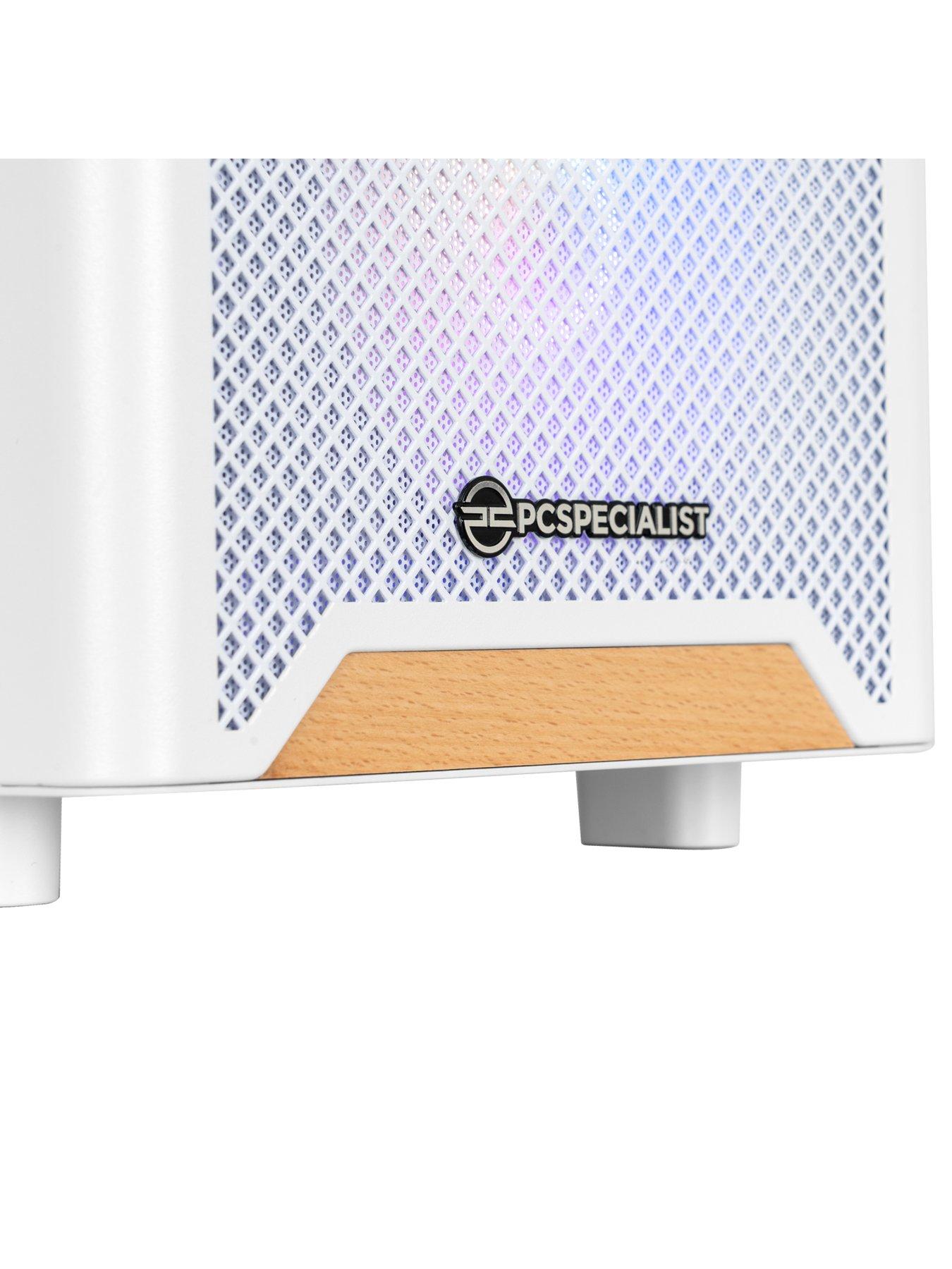Image 5 of 8 of PCSpecialist Fusion Lumin 40 Gaming Desktop - AMD Radeon RX 9070 XT, AMD Ryzen 7, 32GB RAM, 2TB SSD - White