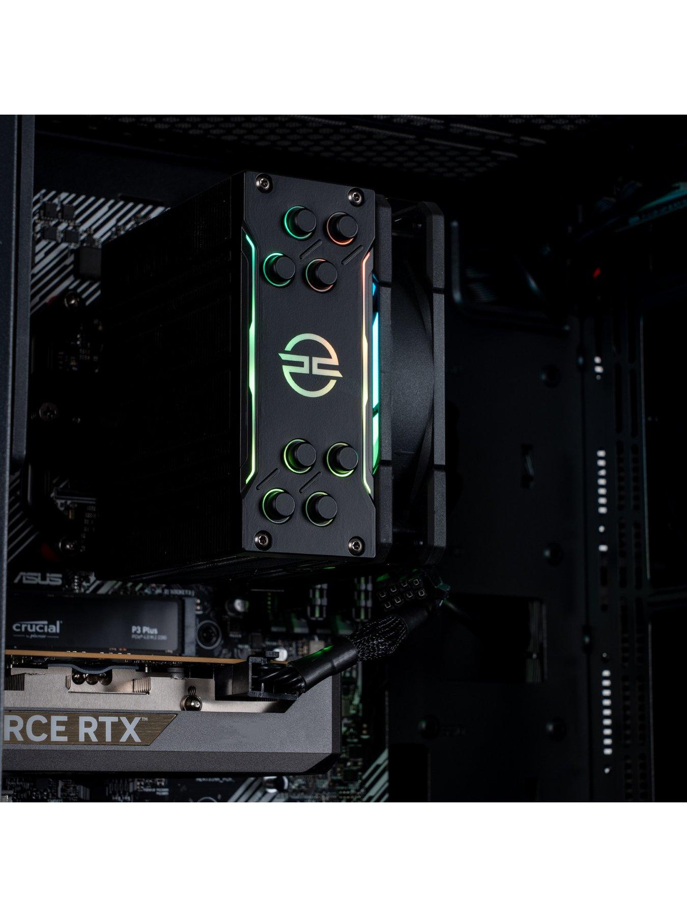Image 3 of 7 of PCSpecialist Fusion 25 GeForce RTX 5060 AMD Ryzen 5 16GB 1TB Black