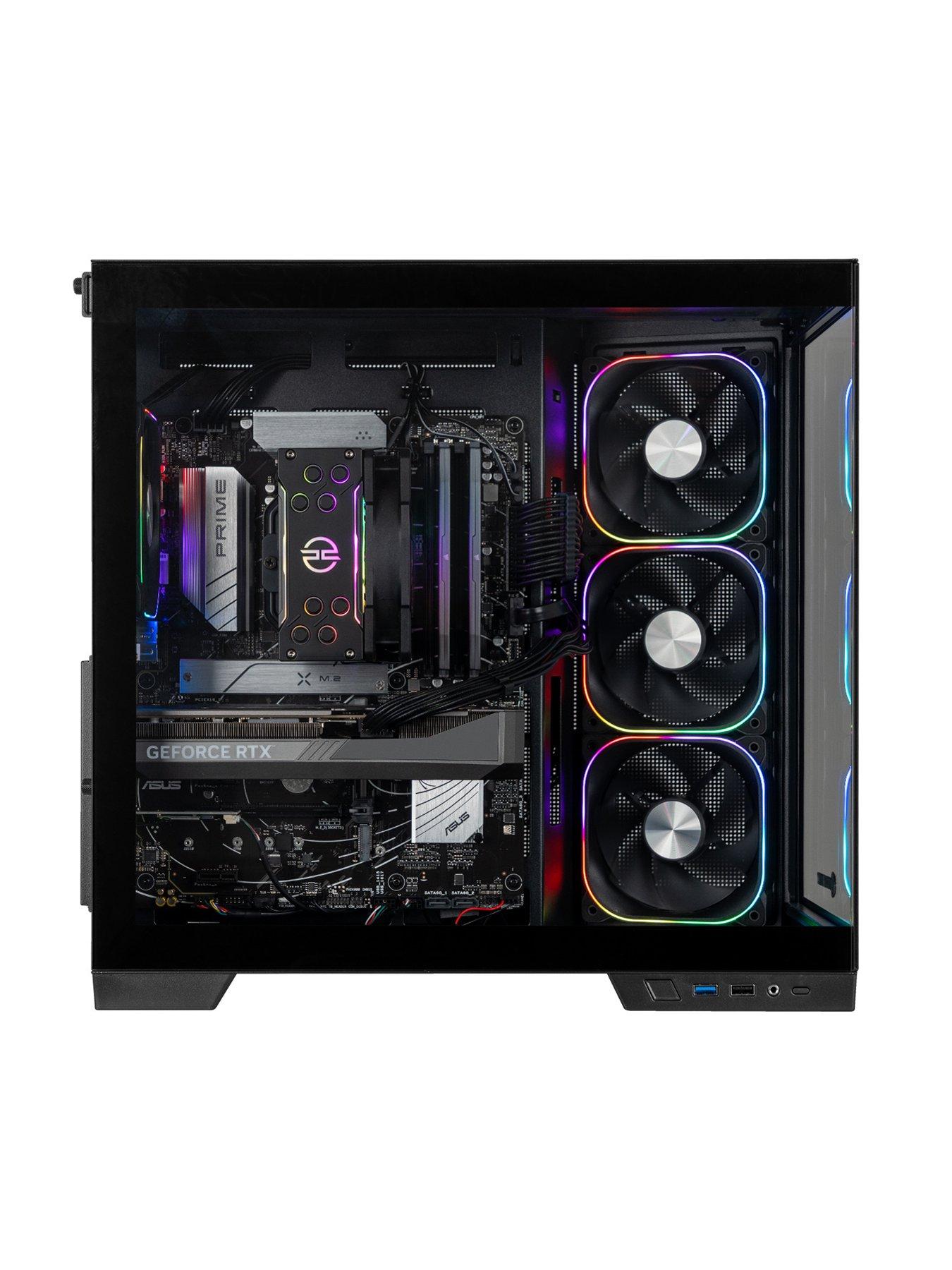 Image 3 of 8 of PCSpecialist Fusion 40 GeForce RTX 5060 Ti AMD Ryzen 7 16GB 1TB Black