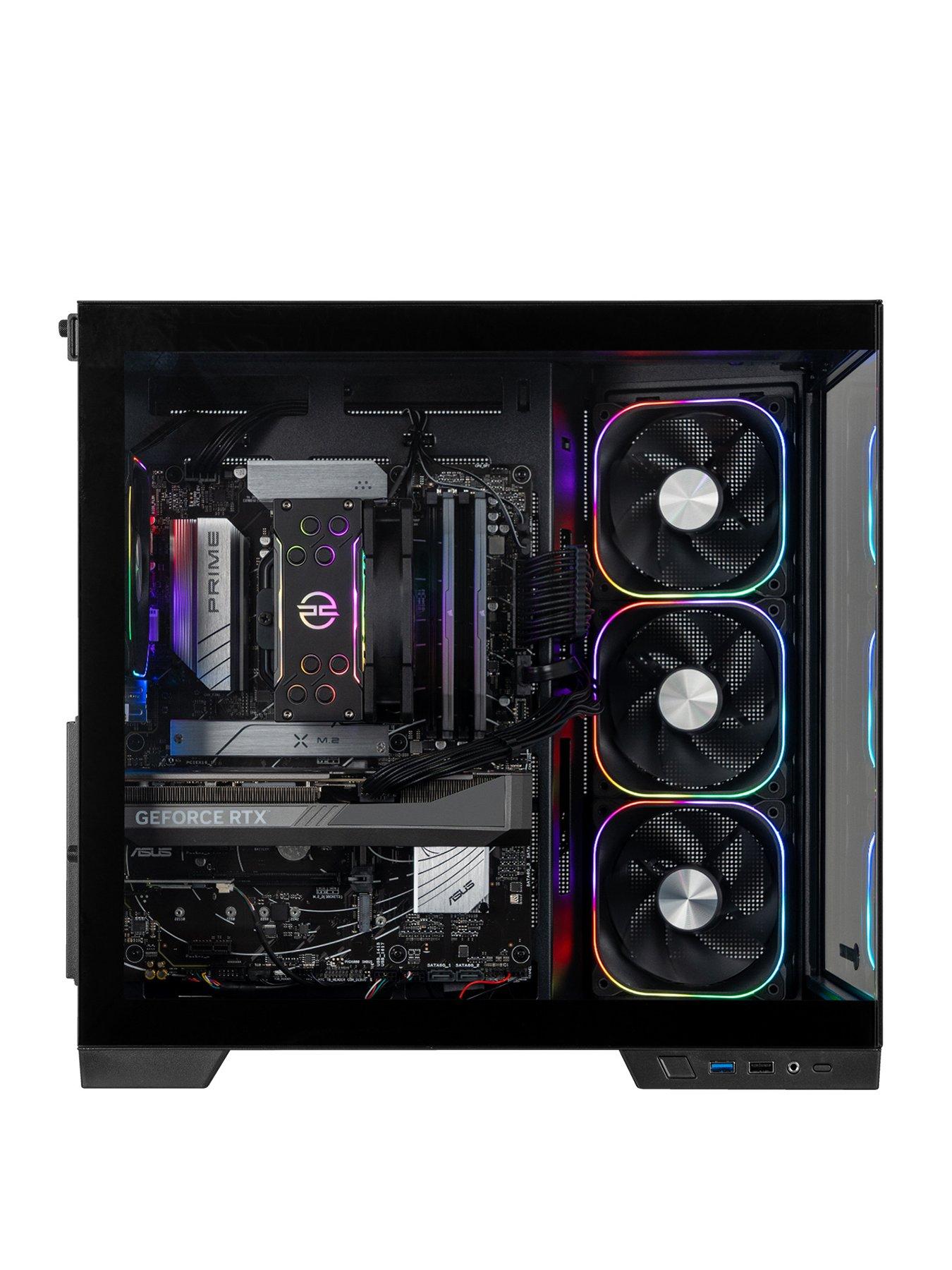 Image 2 of 7 of PCSpecialist Fusion 45 Gaming Desktop -&nbsp;GeForce RTX 5070,&nbsp;AMD Ryzen 7,&nbsp;16GB&nbsp; RAM, 1TB SSD -&nbsp;Black