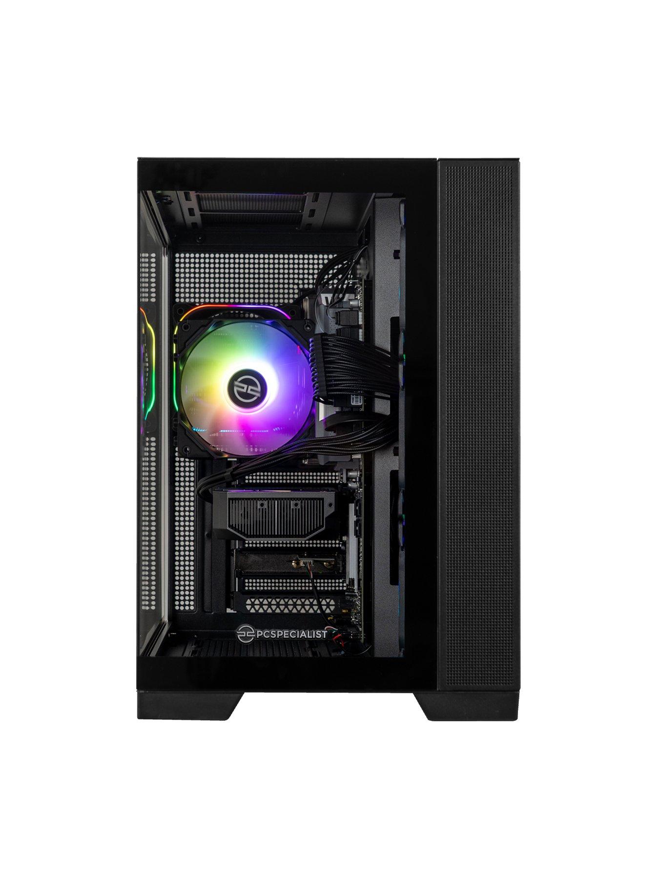 Image 4 of 7 of PCSpecialist Fusion 45 Gaming Desktop -&nbsp;GeForce RTX 5070,&nbsp;AMD Ryzen 7,&nbsp;16GB&nbsp; RAM, 1TB SSD -&nbsp;Black