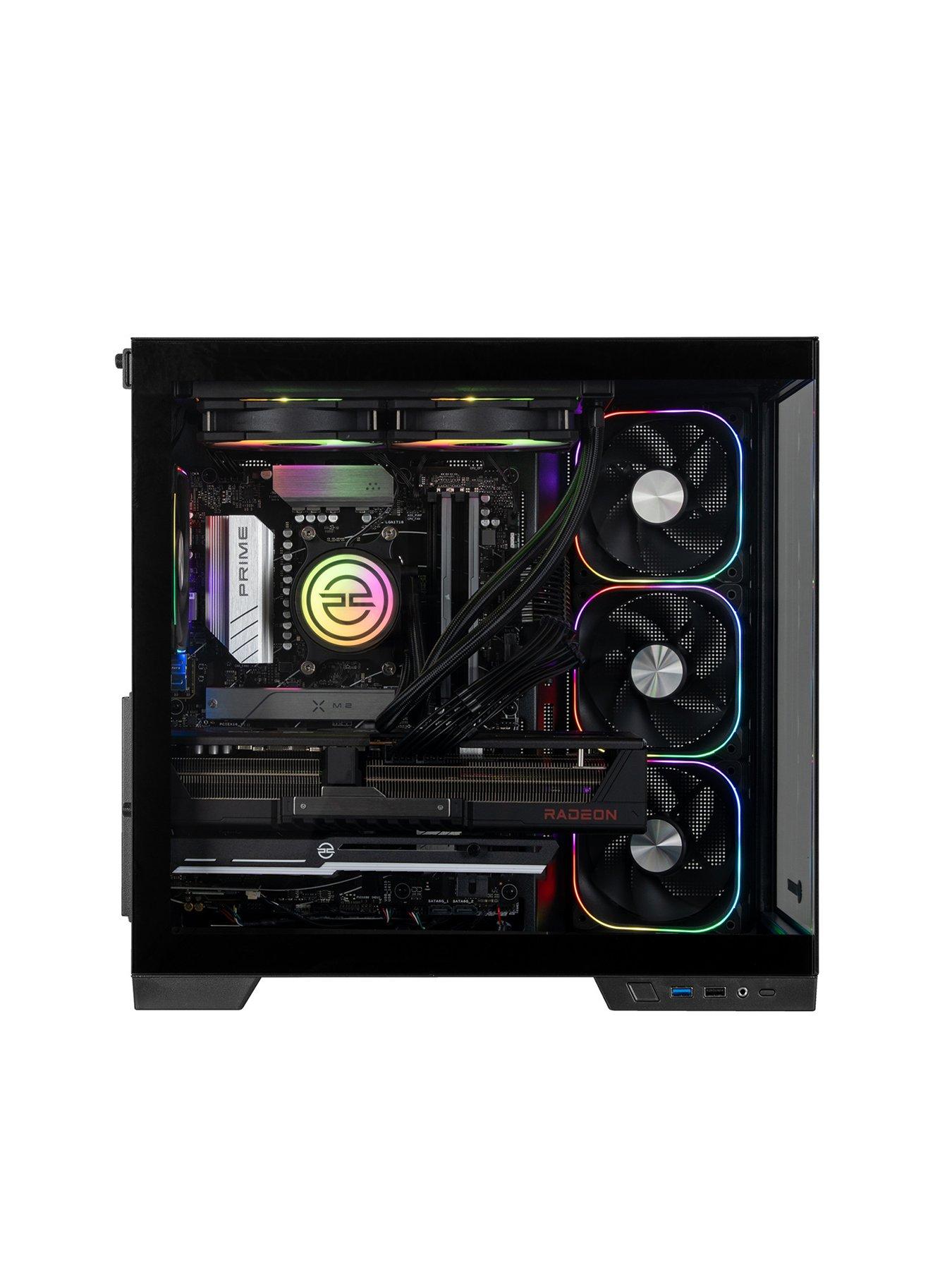 Image 3 of 8 of PCSpecialist Fusion 50 Gaming Desktop -&nbsp;AMD Radeon RX 9070 XT,&nbsp;AMD Ryzen 7,&nbsp;16GB RAM, 1TB SSD - Black