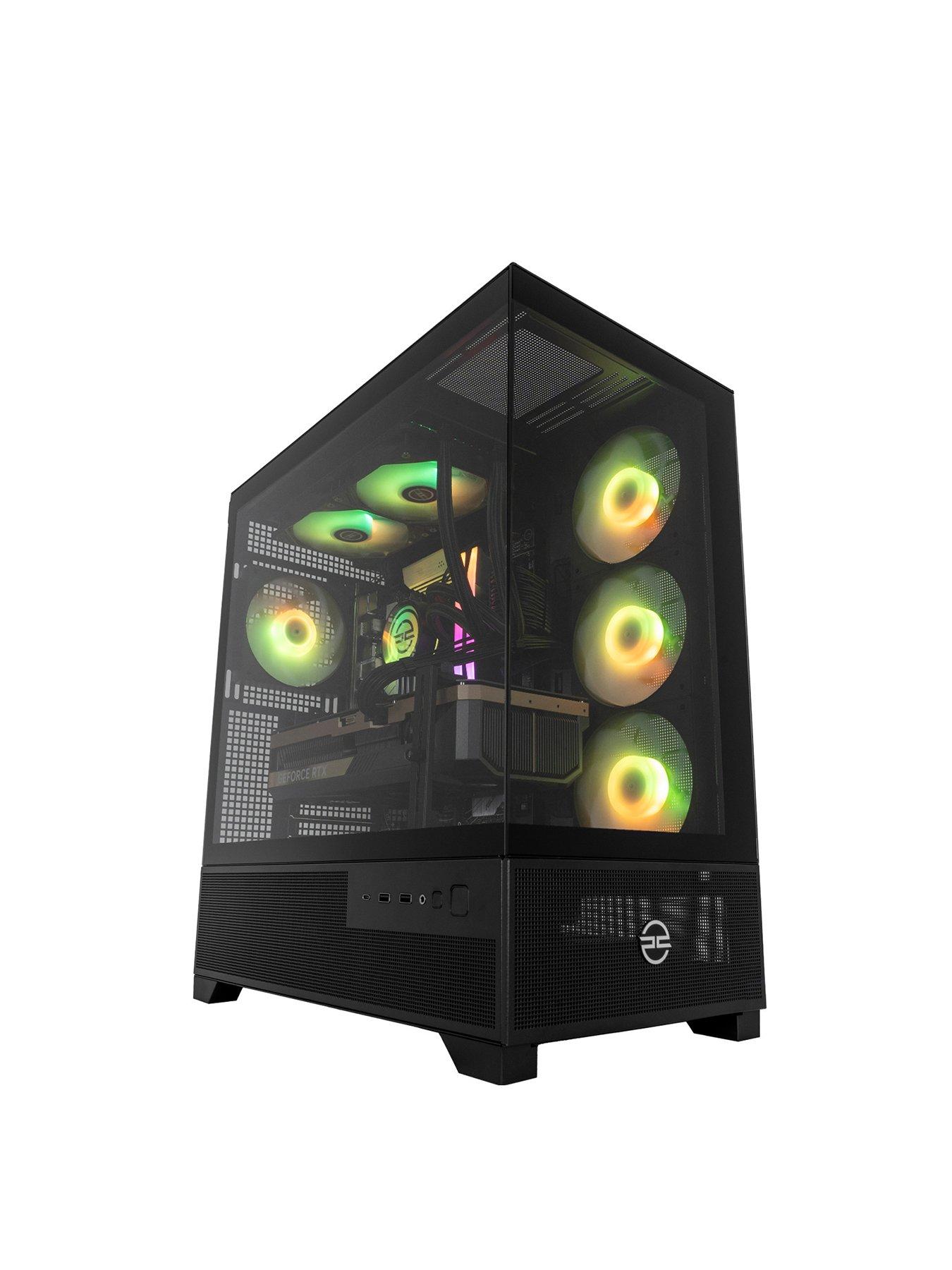 Image 1 of 8 of PCSpecialist Fusion 60 GeForce RTX 5070 Ti AMD Ryzen 7 32GB 2TB Black