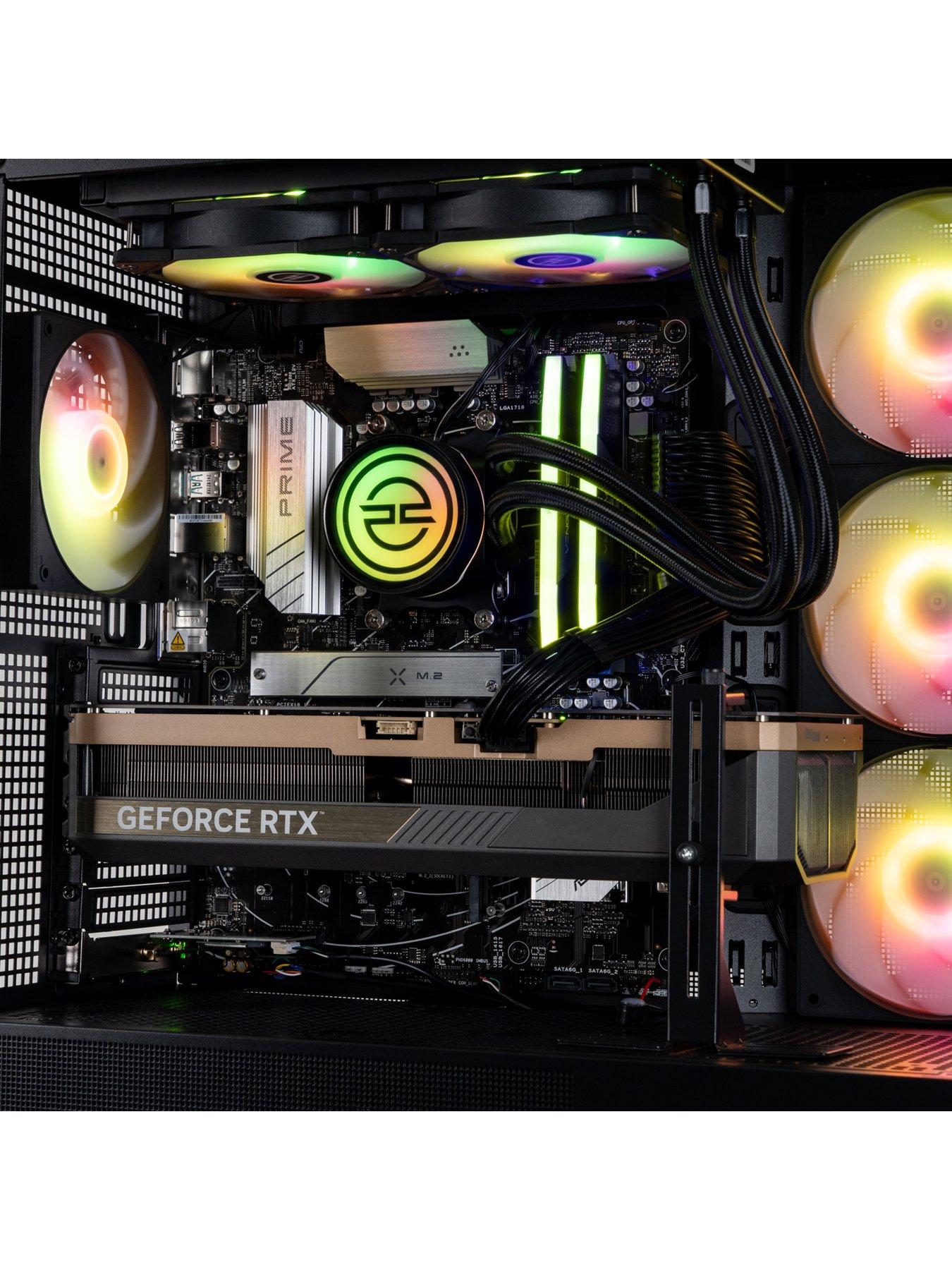 Image 4 of 8 of PCSpecialist Fusion 60 GeForce RTX 5070 Ti AMD Ryzen 7 32GB 2TB Black