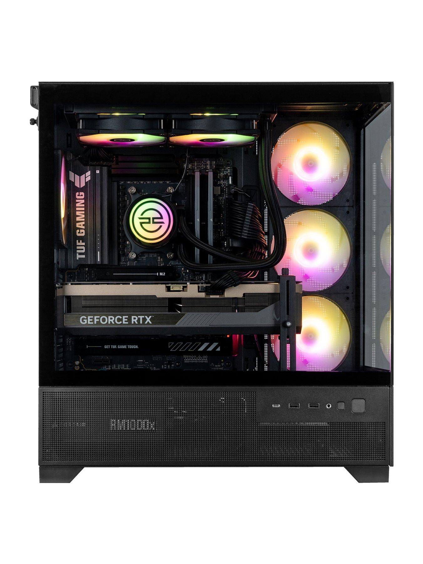 Image 2 of 7 of PCSpecialist Fusion 70 GeForce RTX 5080 AMD Ryzen 7 32GB 2TB Black