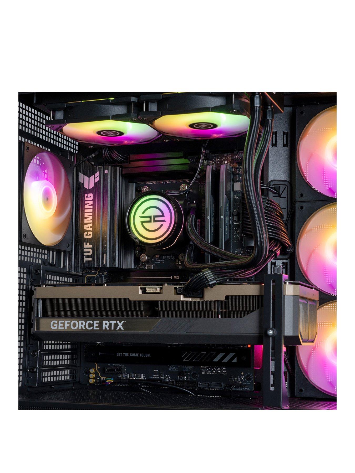 Image 3 of 7 of PCSpecialist Fusion 70 GeForce RTX 5080 AMD Ryzen 7 32GB 2TB Black