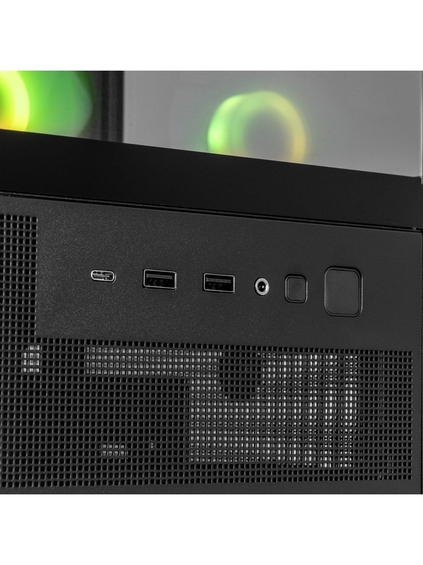 Image 5 of 7 of PCSpecialist Fusion 70 GeForce RTX 5080 AMD Ryzen 7 32GB 2TB Black