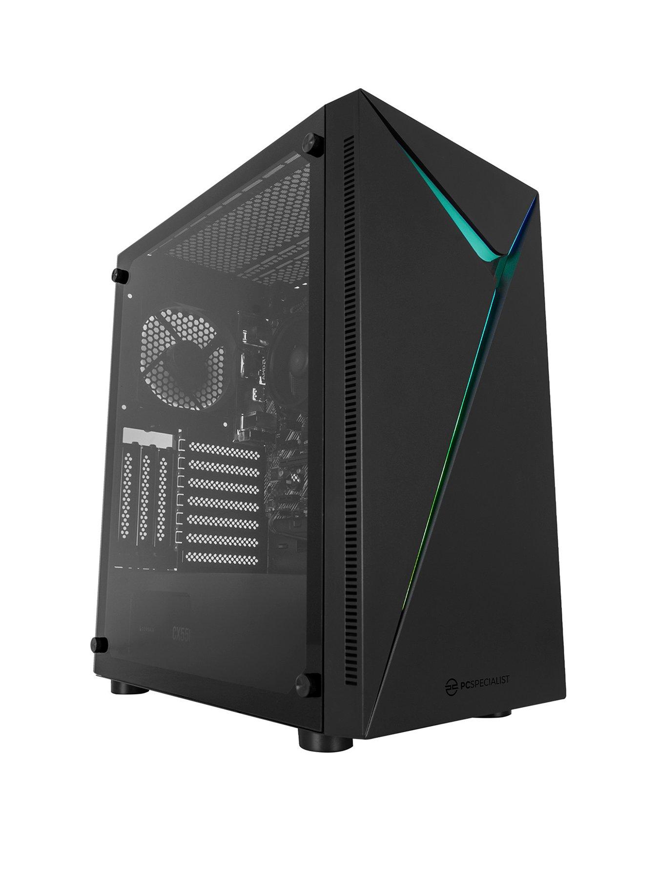 undefined Fusion 10 Gaming Desktop - AMD Ryzen 5 - 8GB - 512GB - Black