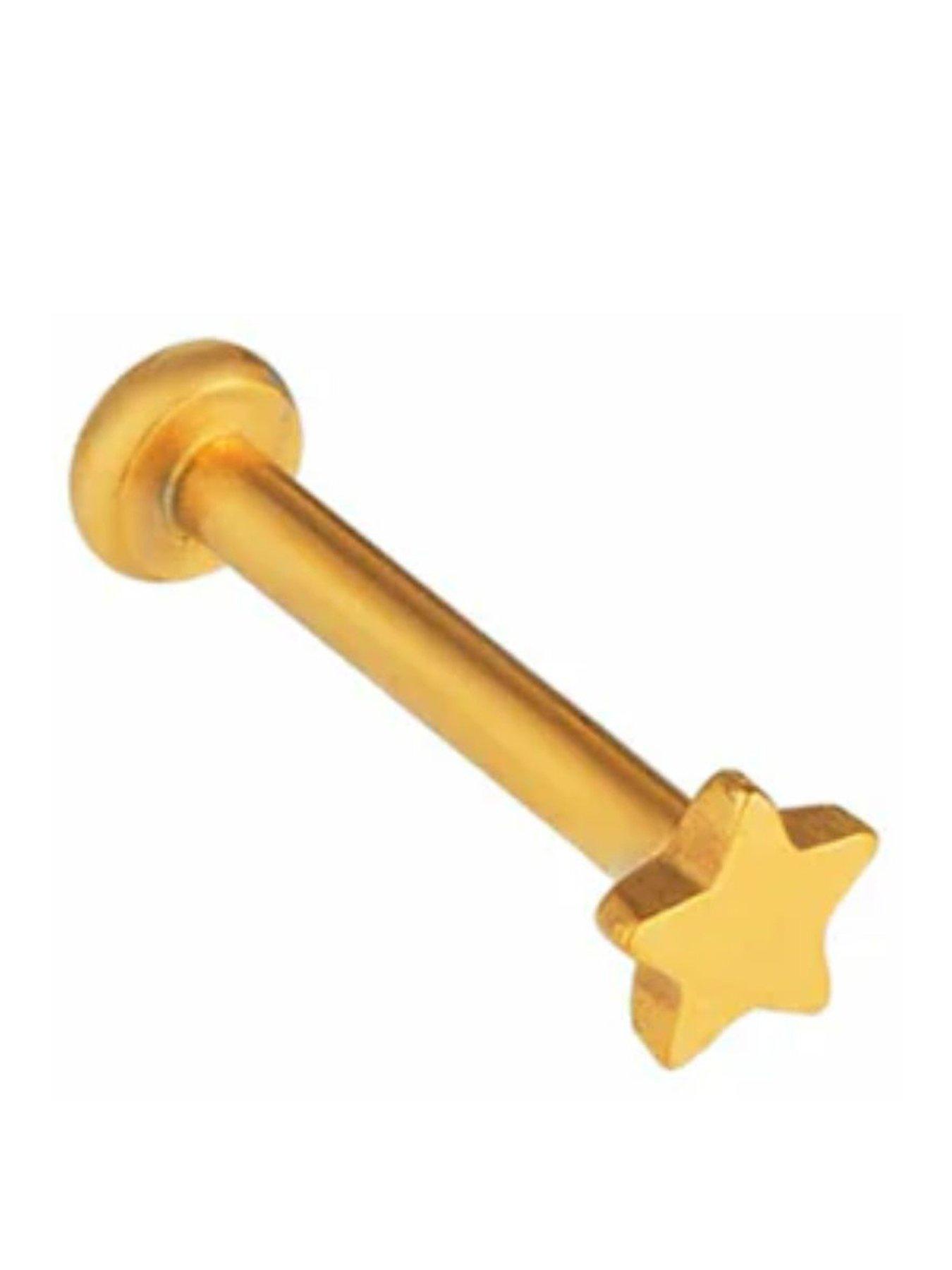 undefined Metal Star Labret