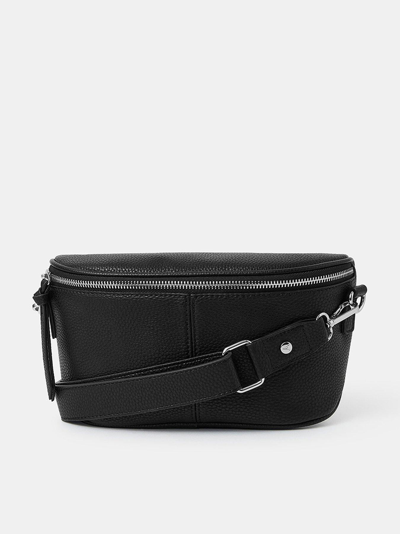 undefined Crossbody Sling Bag - Black