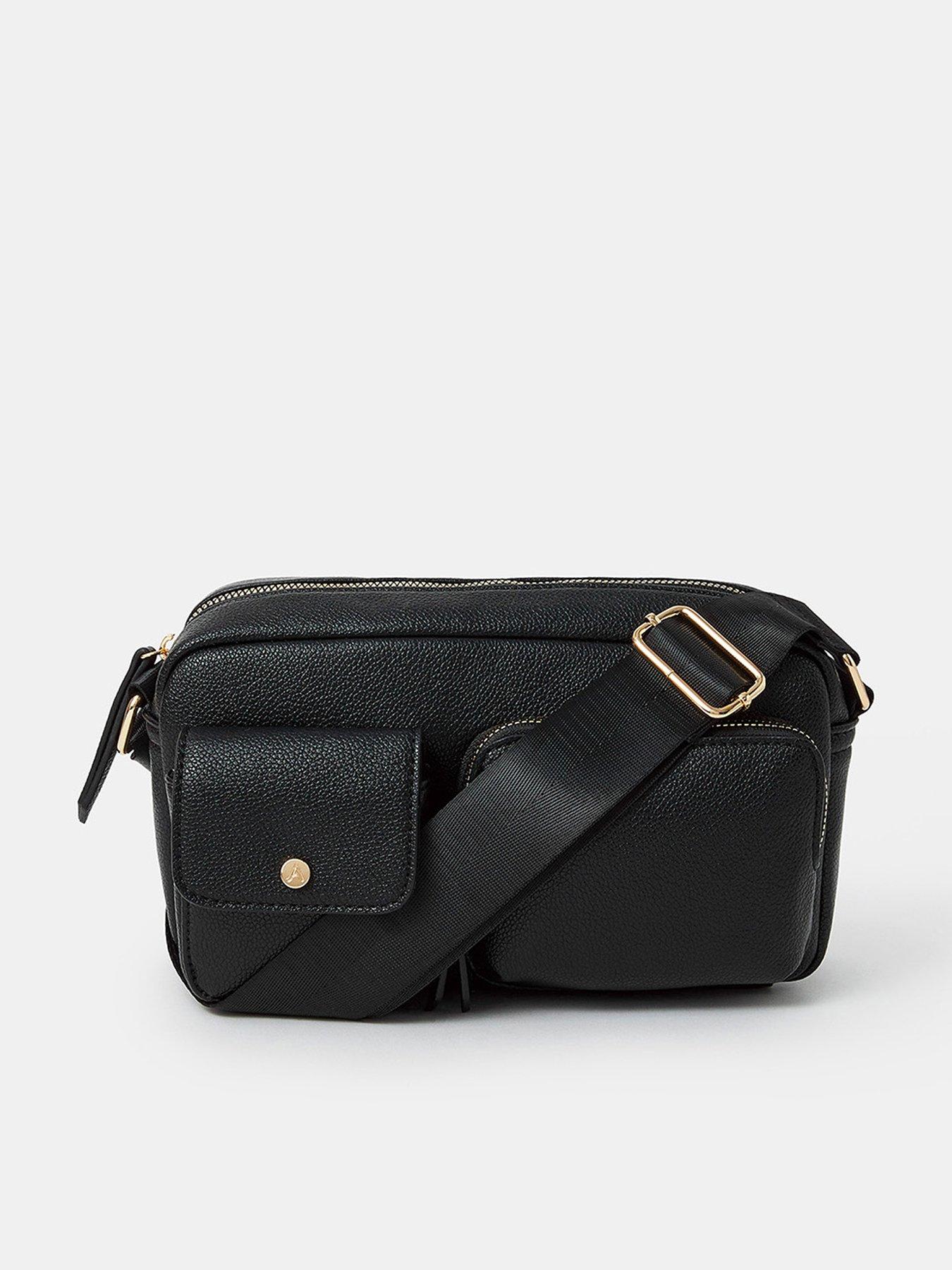 undefined Utility Crossbody Bag - Black