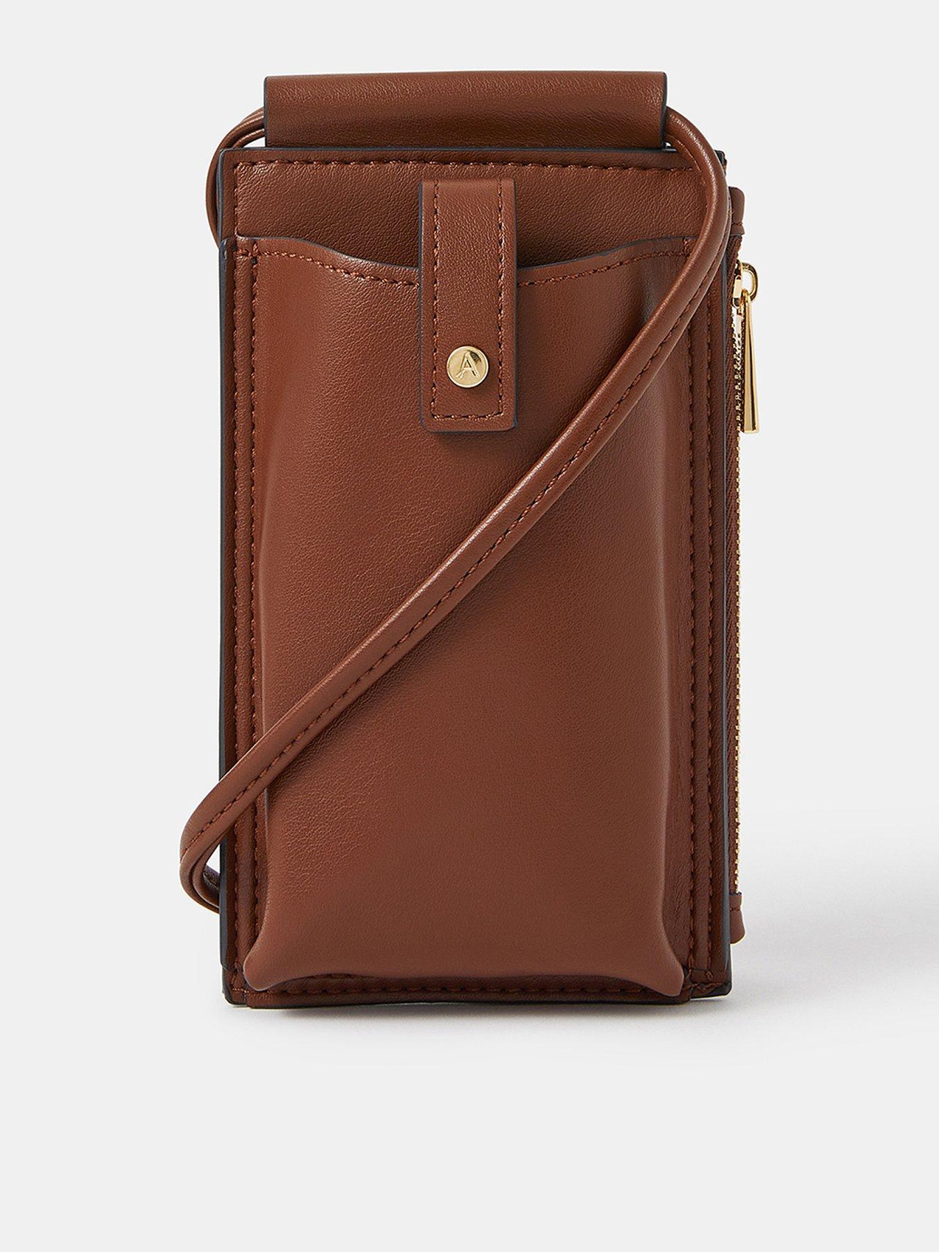undefined Tab Pocket Phone Bag - Light Brown