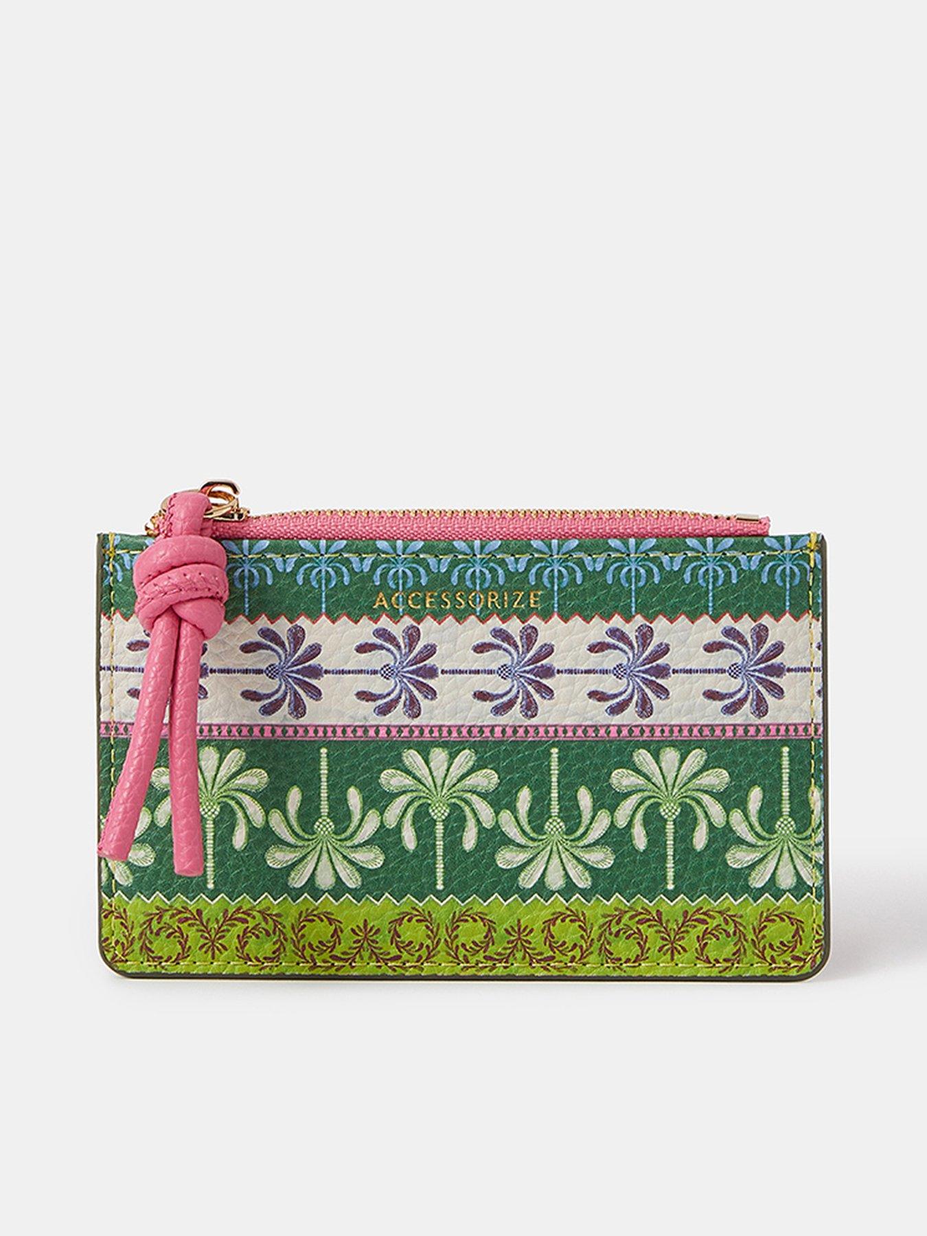 undefined Palm Print Card Holder - Multi