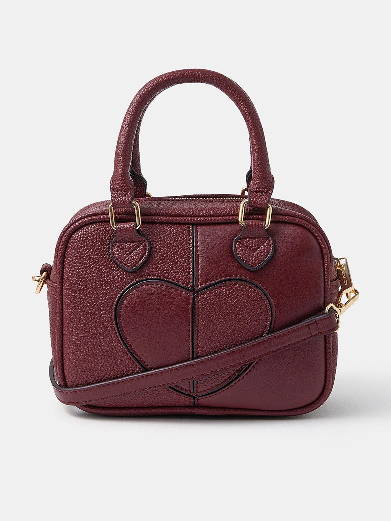 undefined Heart Crossbody Bag - Red