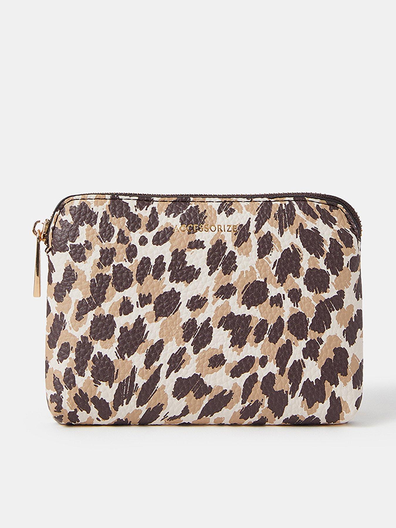 undefined Cheetah Print Coin Purse - Multi