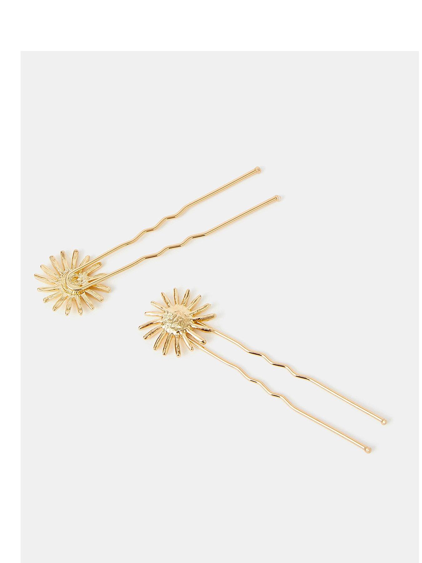 undefined 2-pack Sun Hair Pins - Gold