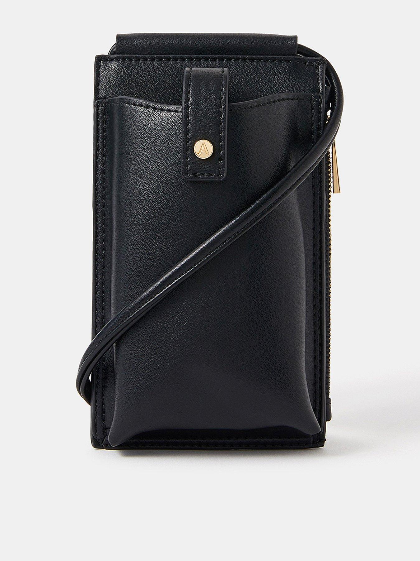 undefined Tab Pocket Phone Bag - Black
