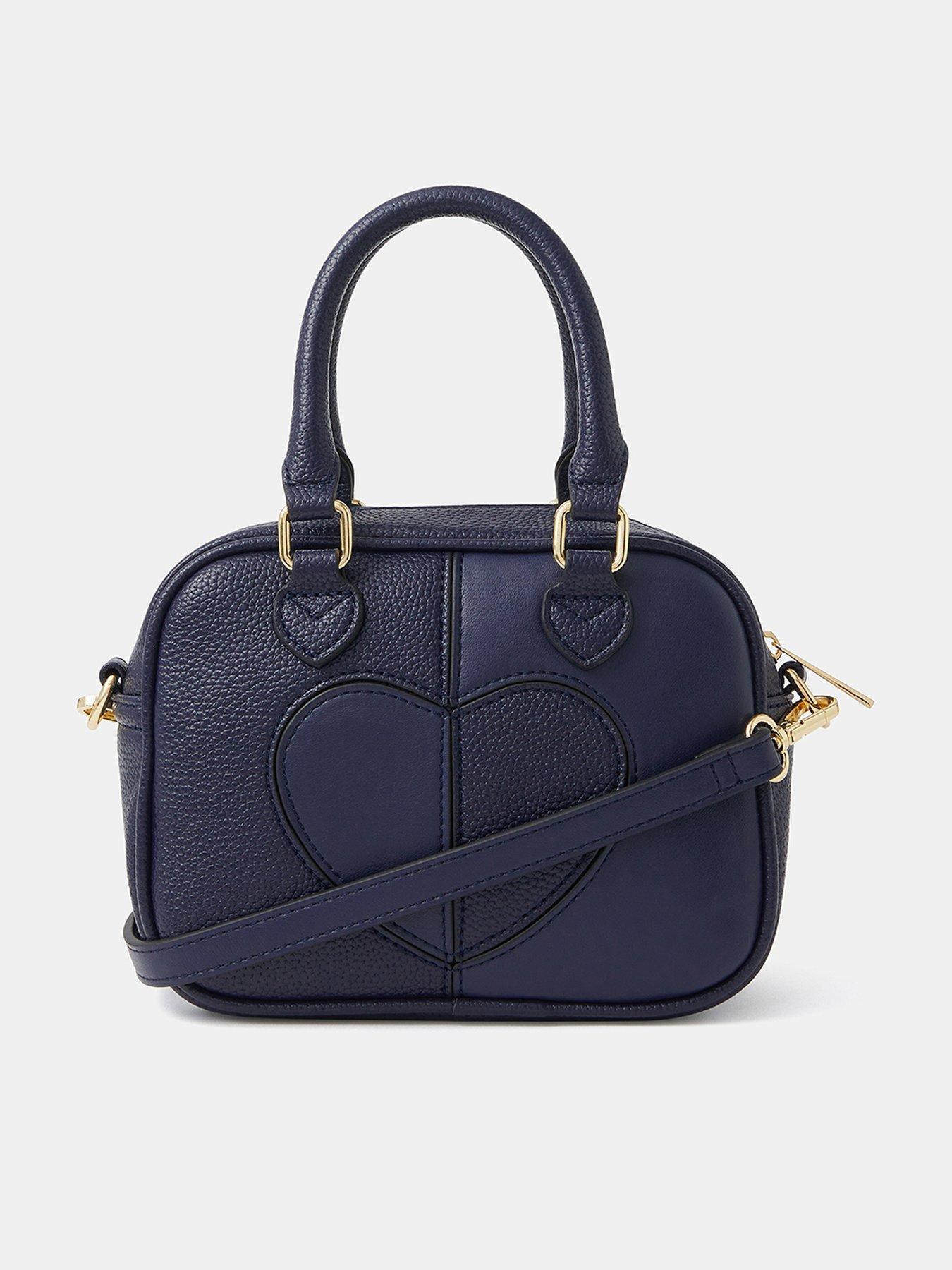 undefined Heart Crossbody Bag - Navy