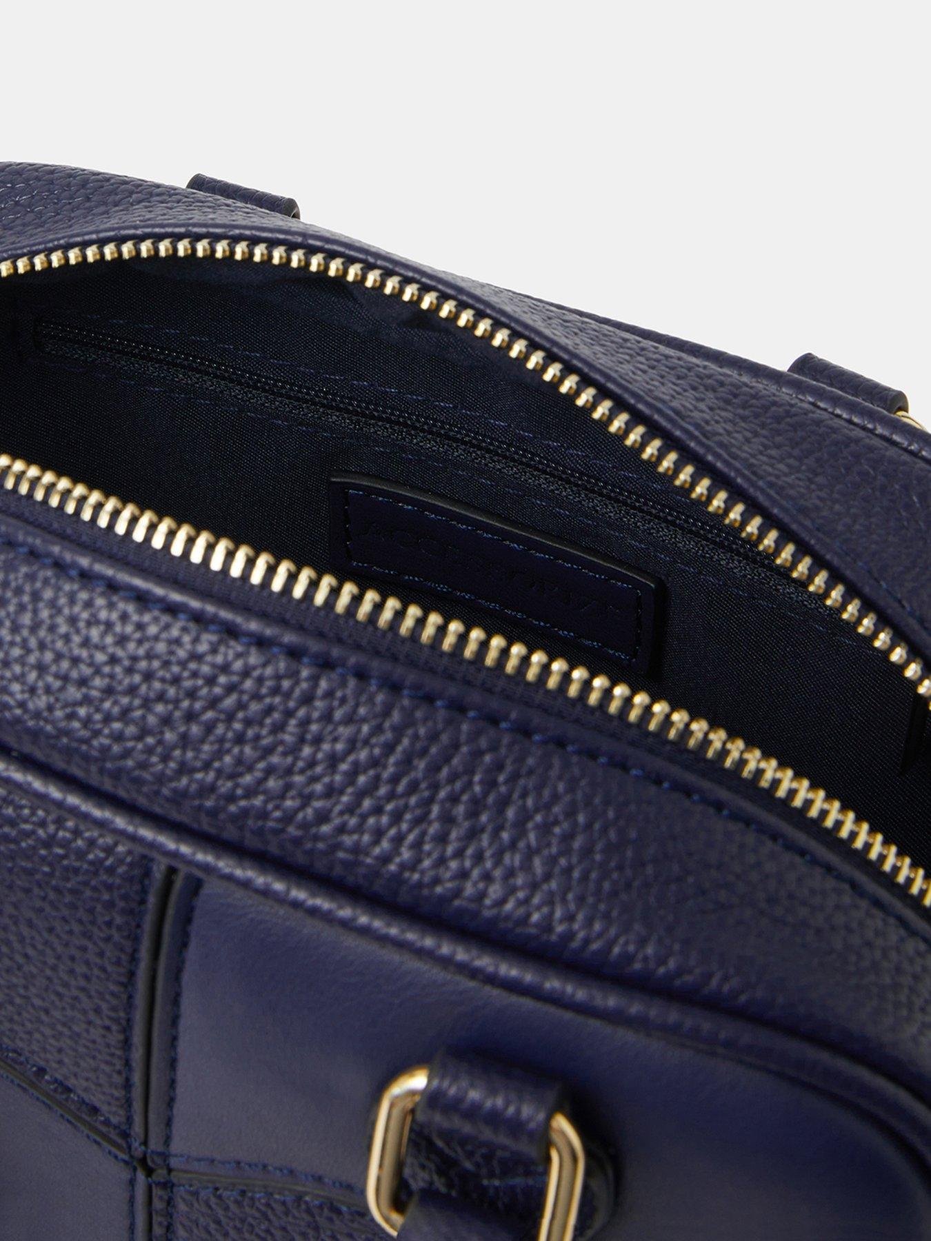 Image 4 of 4 of Accessorize Heart Crossbody Bag - Navy