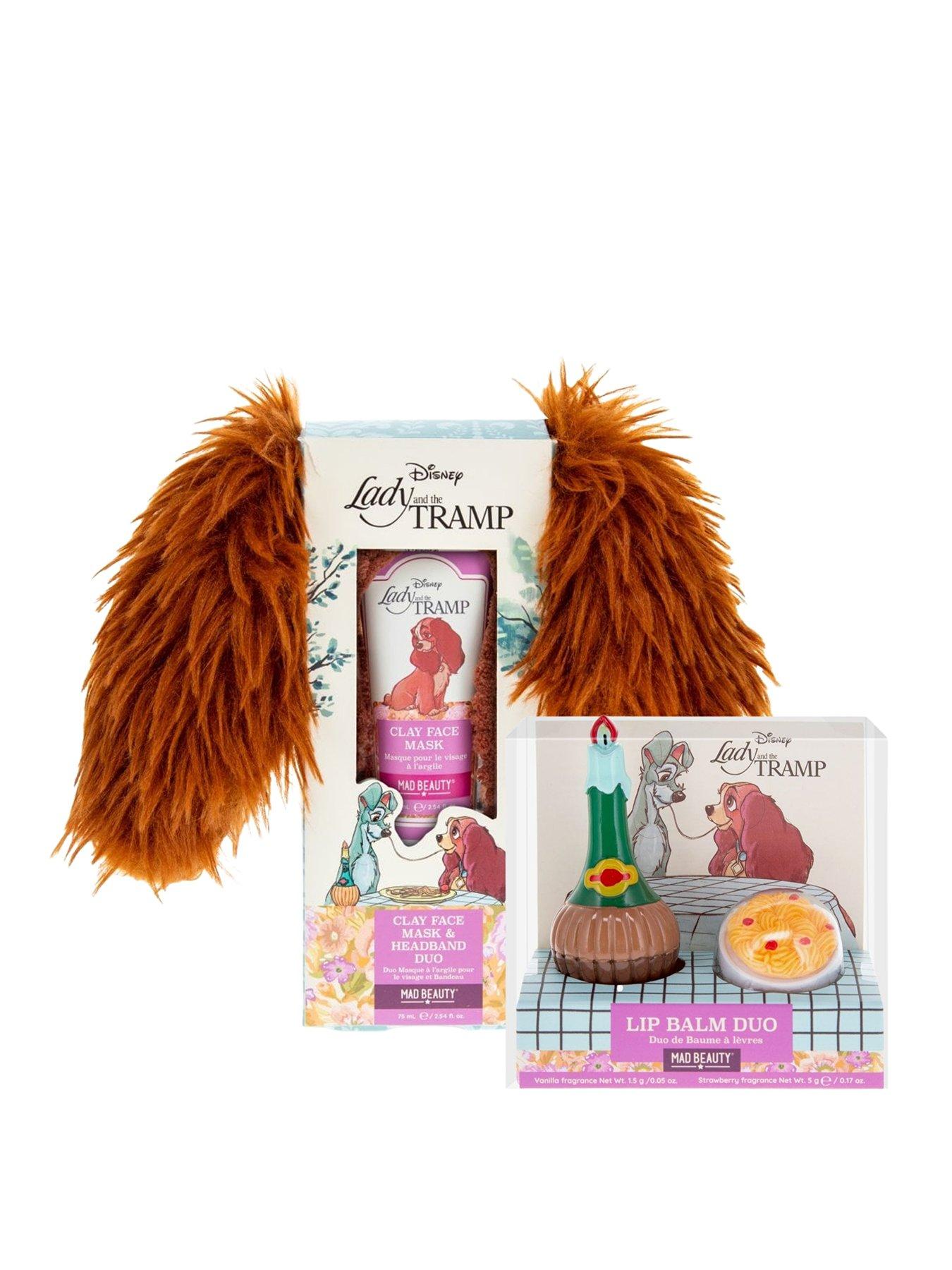 undefined Lady and the Tramp Mud Mask Headband Duo and with Lip Balms