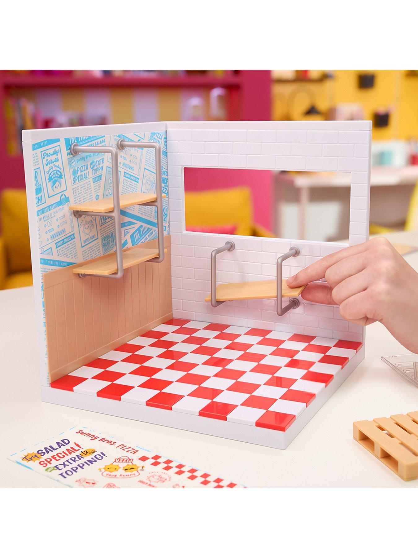 Mini Verse MGA's Miniverse Make It Mini Spaces Pizza Shop Building Set ...