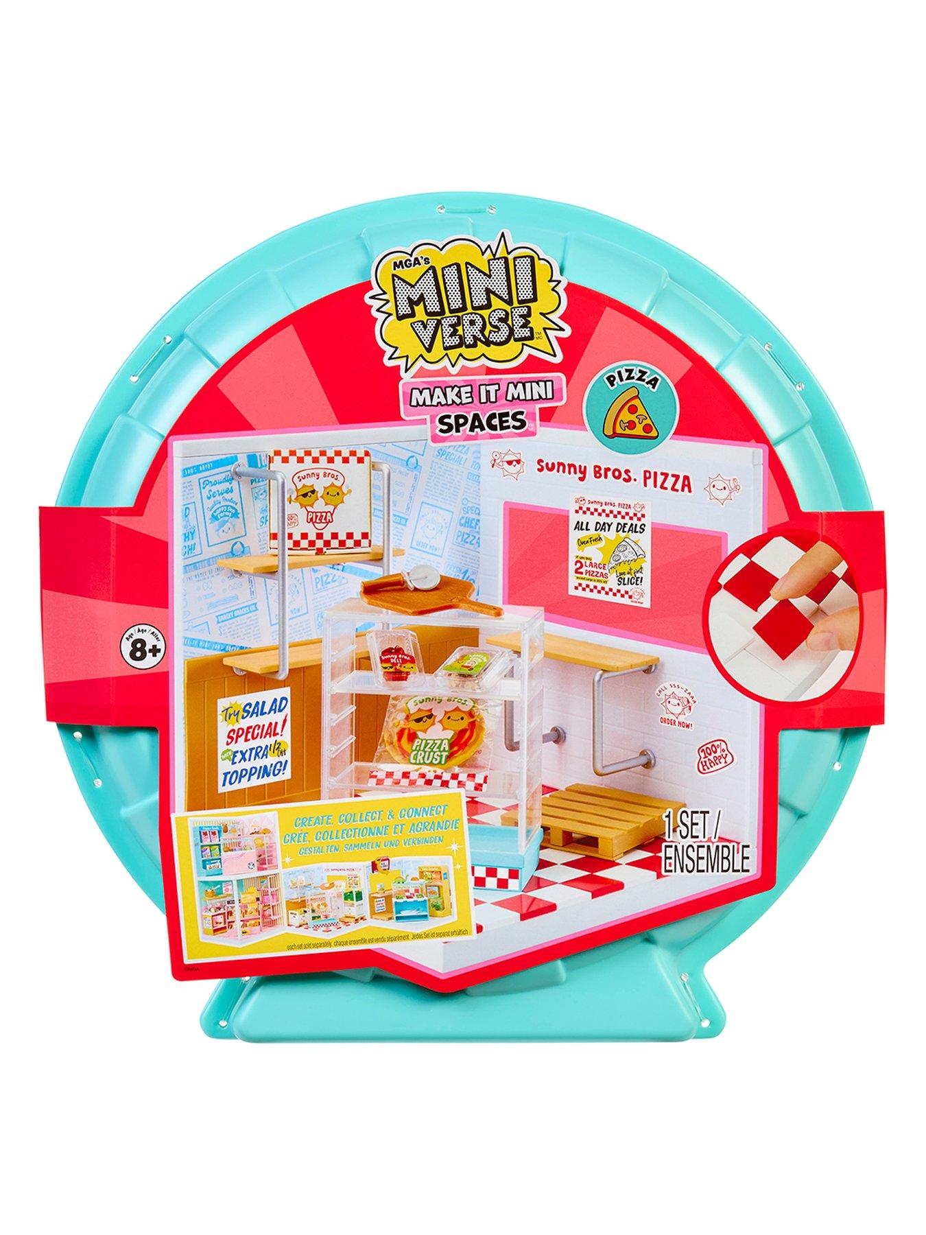 Mini Verse MGA's Miniverse Make It Mini Spaces Pizza Shop Building Set ...
