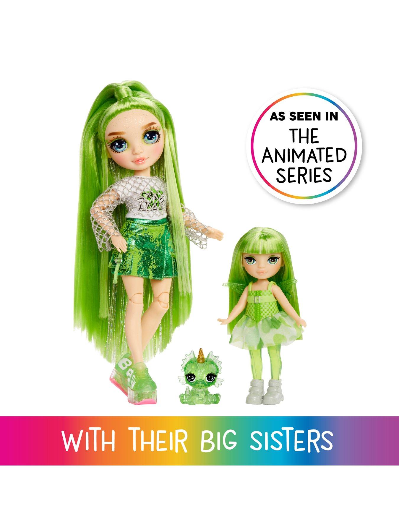 Image 5 of 8 of Rainbow High Littles Fantasy Doll Emerald