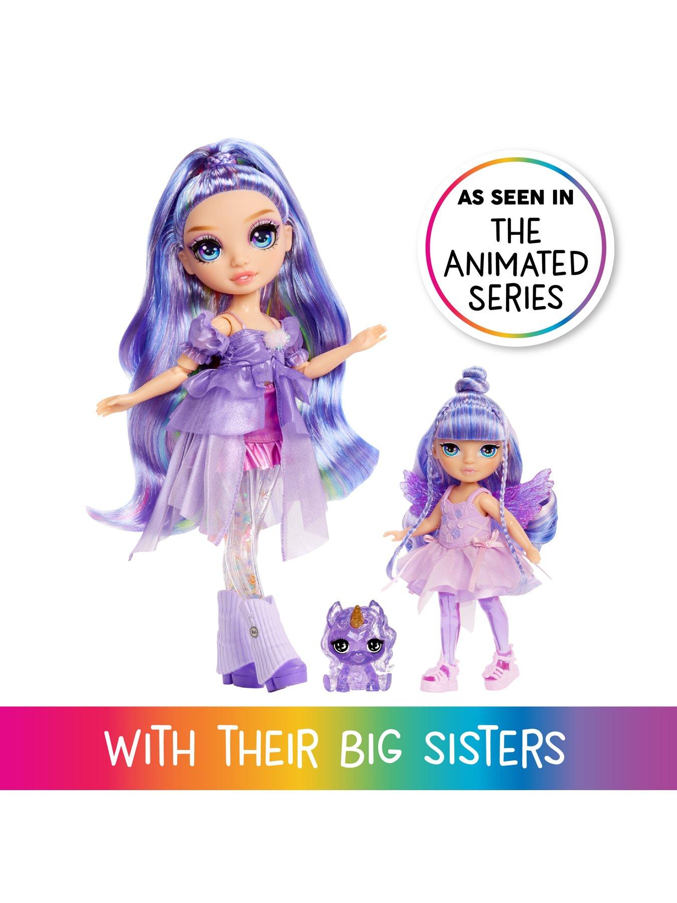 Image 5 of 8 of Rainbow High Littles Fantasy-Amethyst