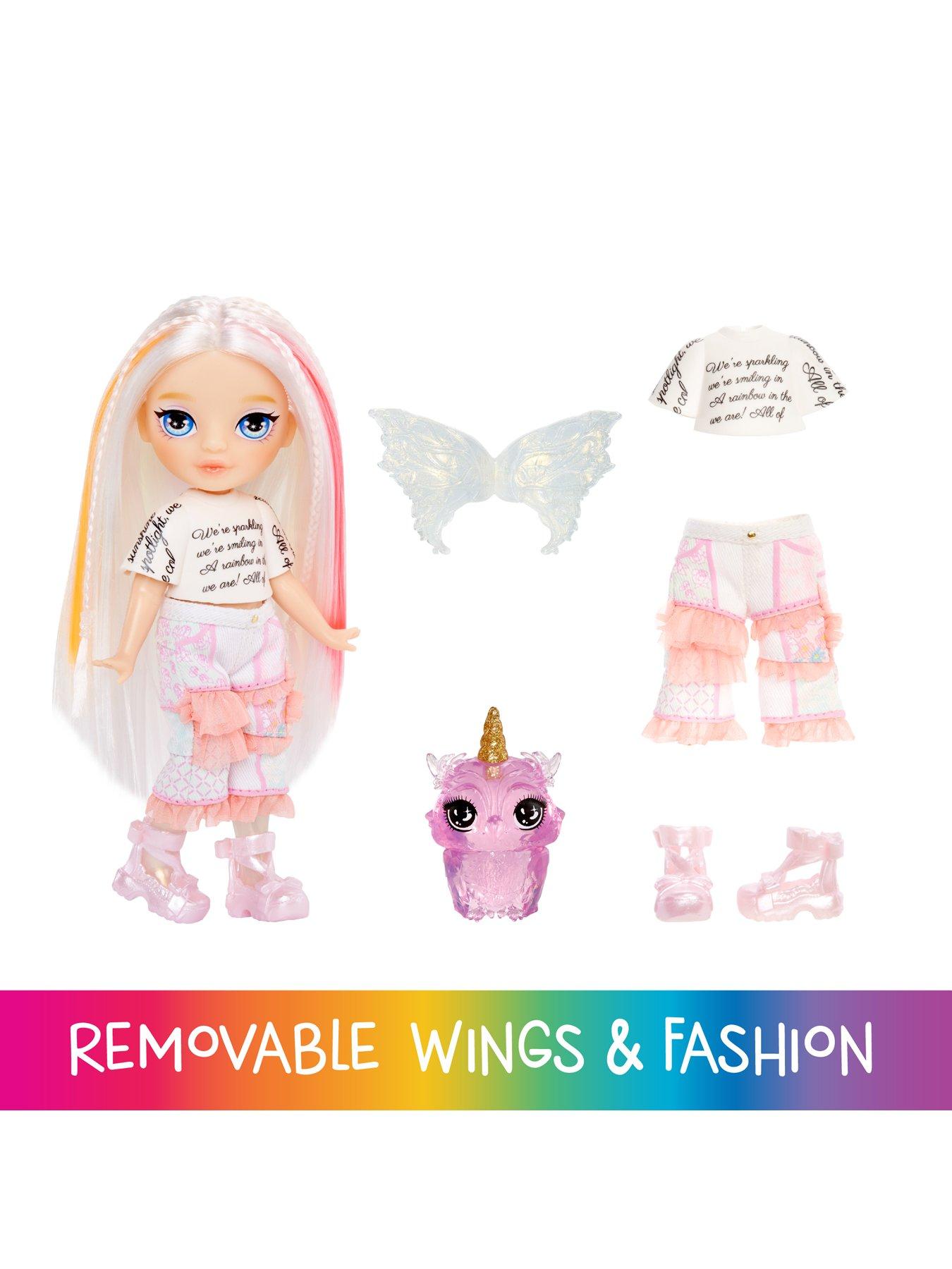Image 4 of 8 of Rainbow High Littles Rainbow Fantasy Fairies Doll- Opal (Rainbow)