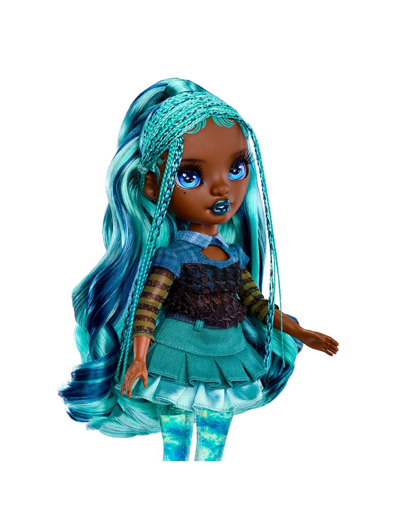 Image 3 of 7 of Rainbow High Sparkle &amp; Shine Doll - Misty&nbsp;Teal