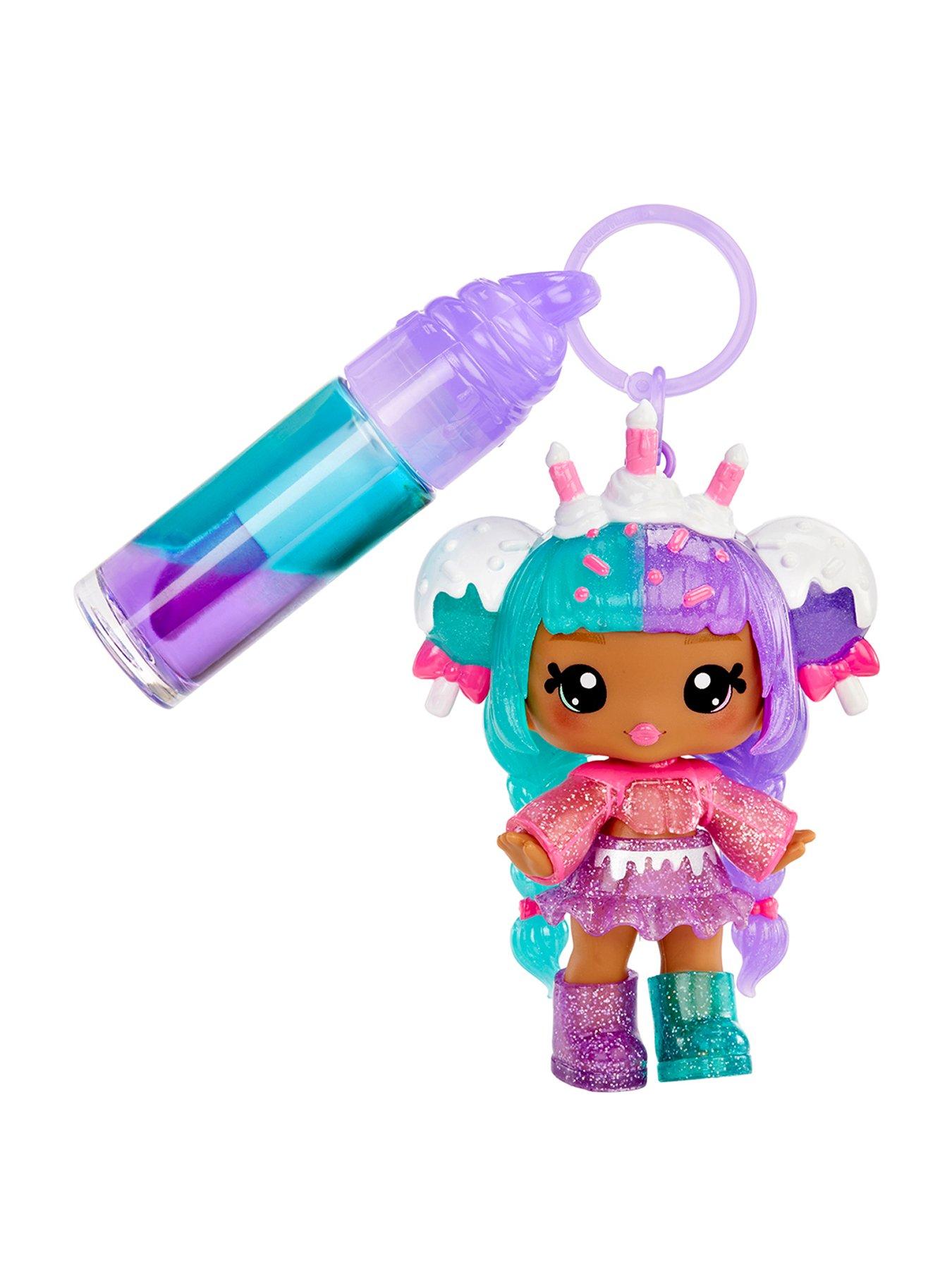 Image 1 of 8 of Yummiland Mystery Color Change Lip Gloss Doll - Carly Cakepop