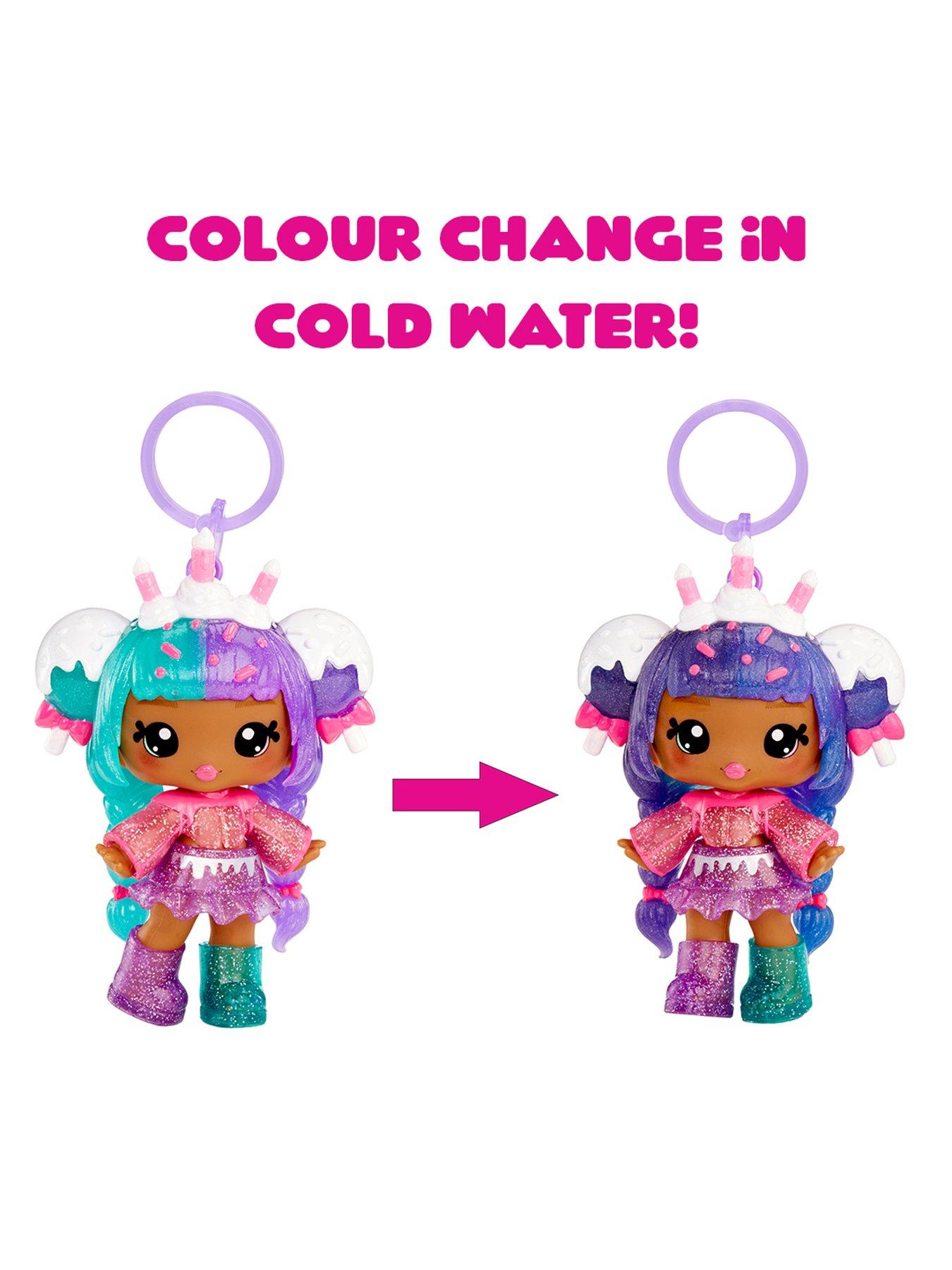 Image 3 of 8 of Yummiland Mystery Color Change Lip Gloss Doll - Carly Cakepop